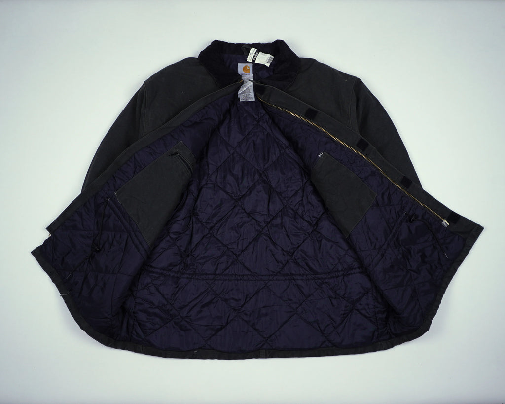 Carhartt Black Berwick Jacket XL Cotton