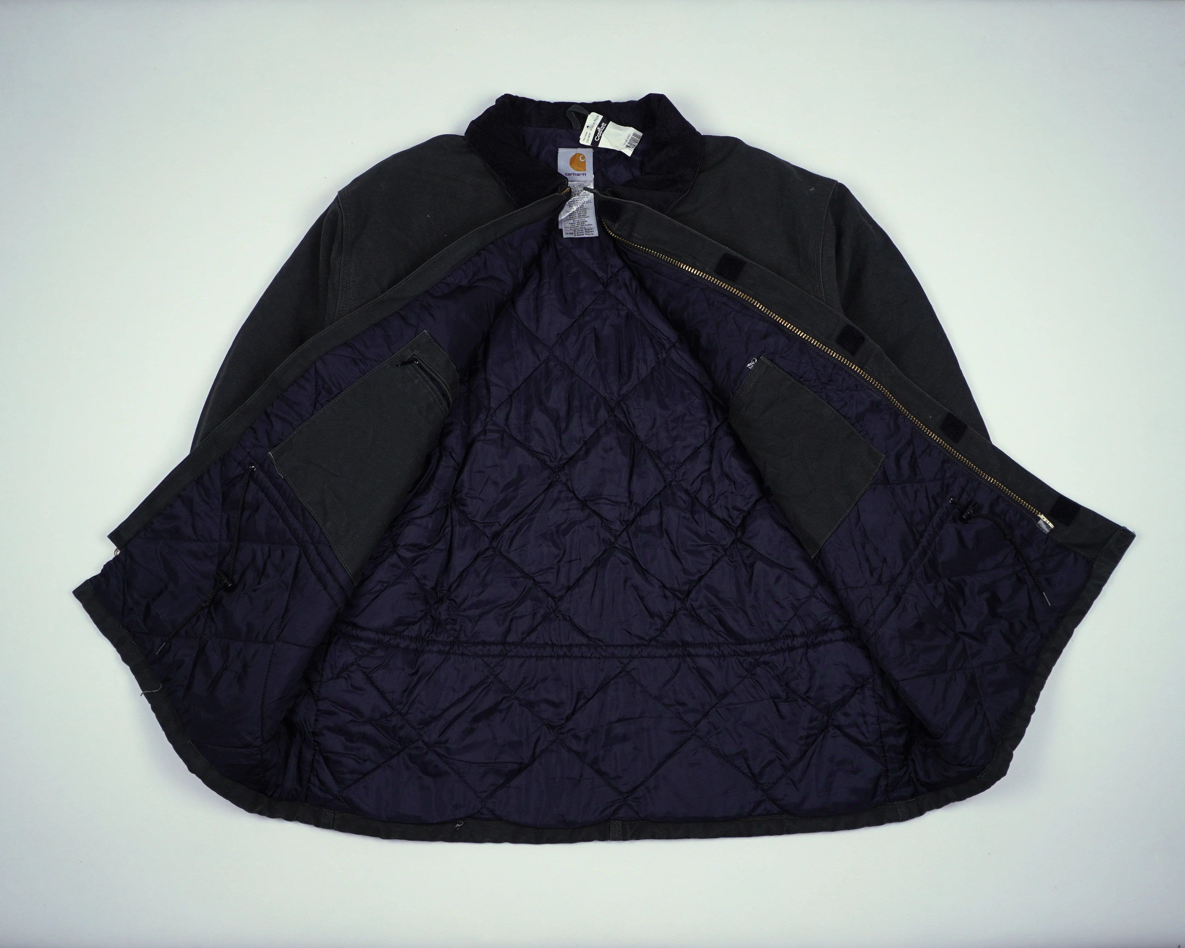 Carhartt Black Berwick Jacket XL Cotton