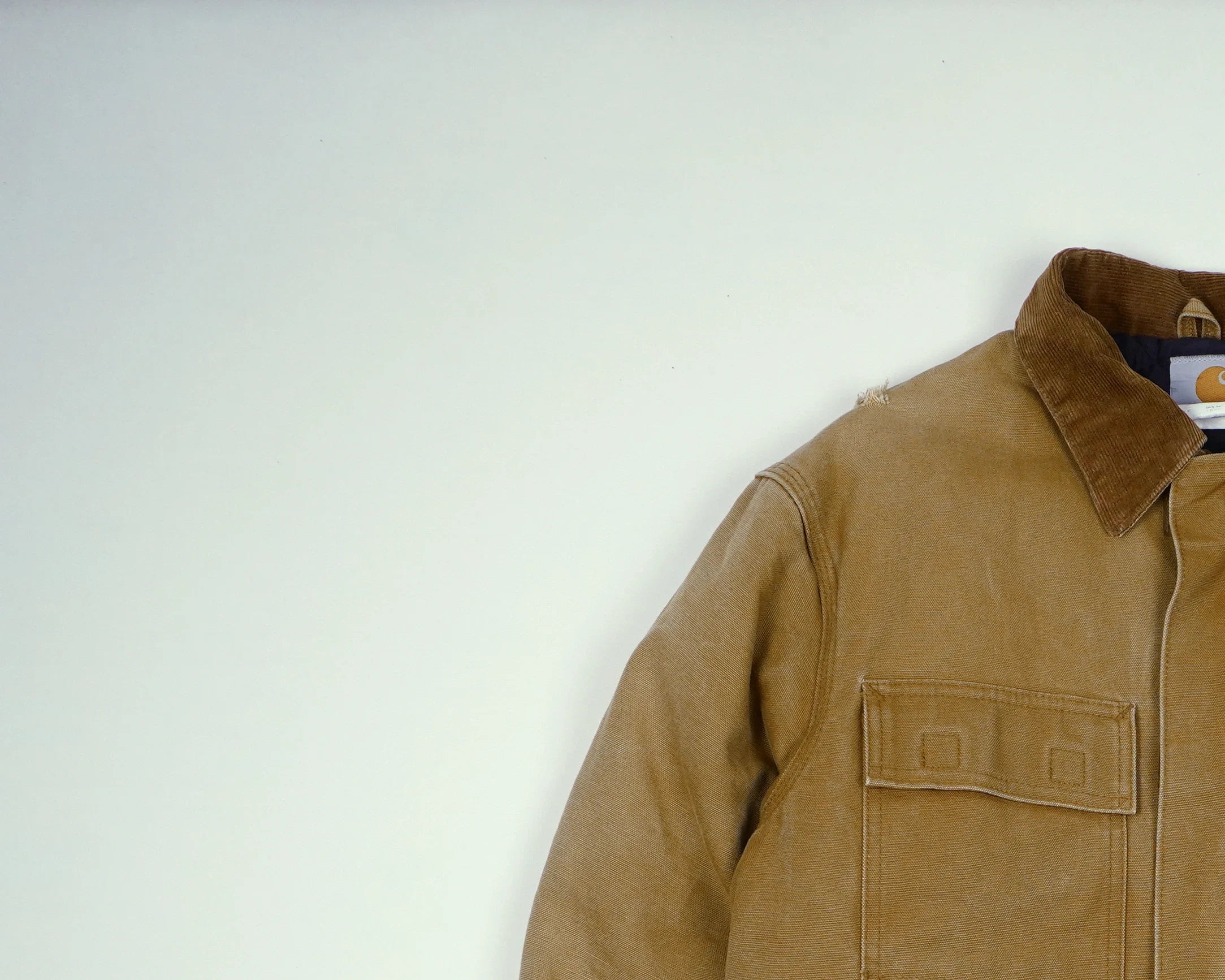 Carhartt Brown Berwick Jacket M Canvas