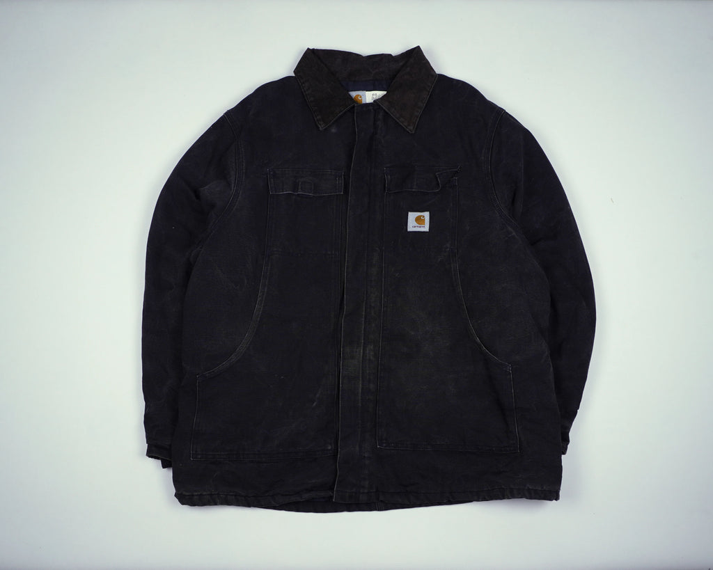Carhartt Black Berwick Jacket XL Cotton
