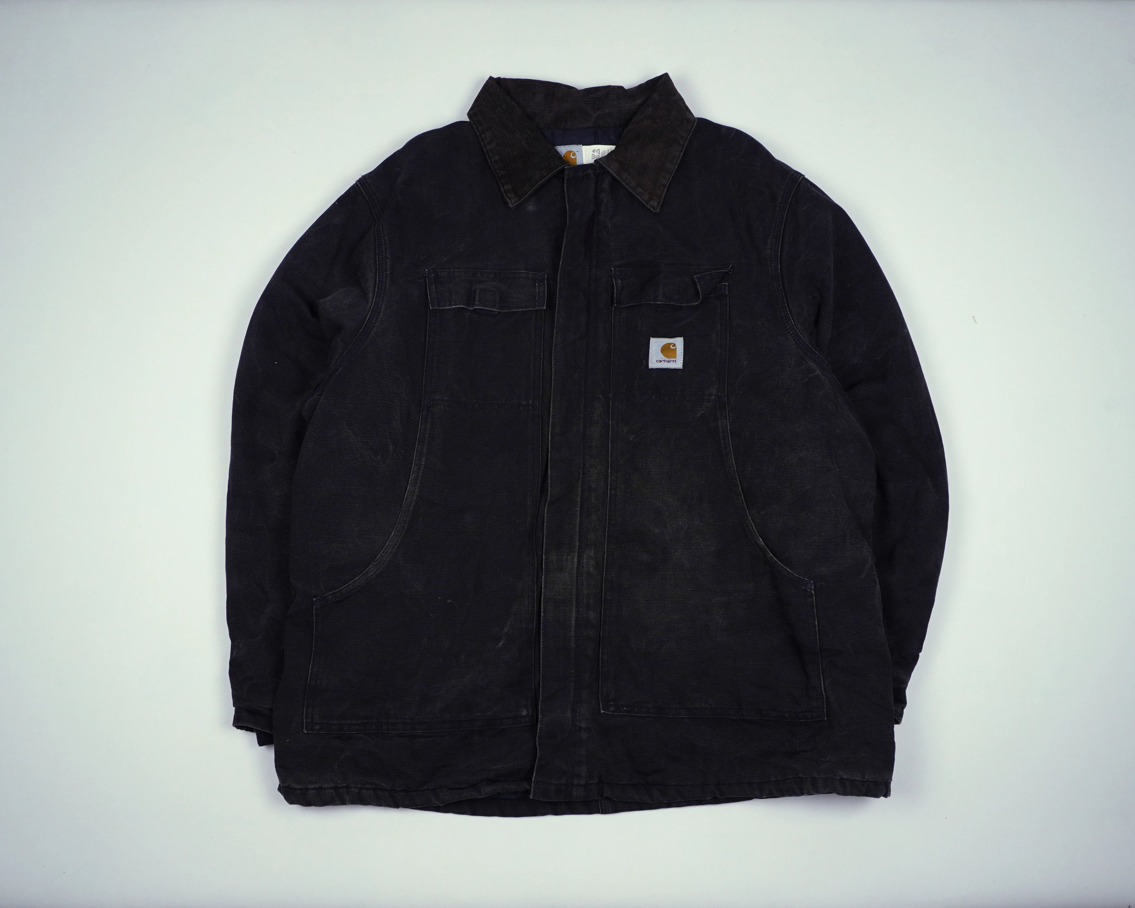 Carhartt Black Berwick Jacket XL Cotton