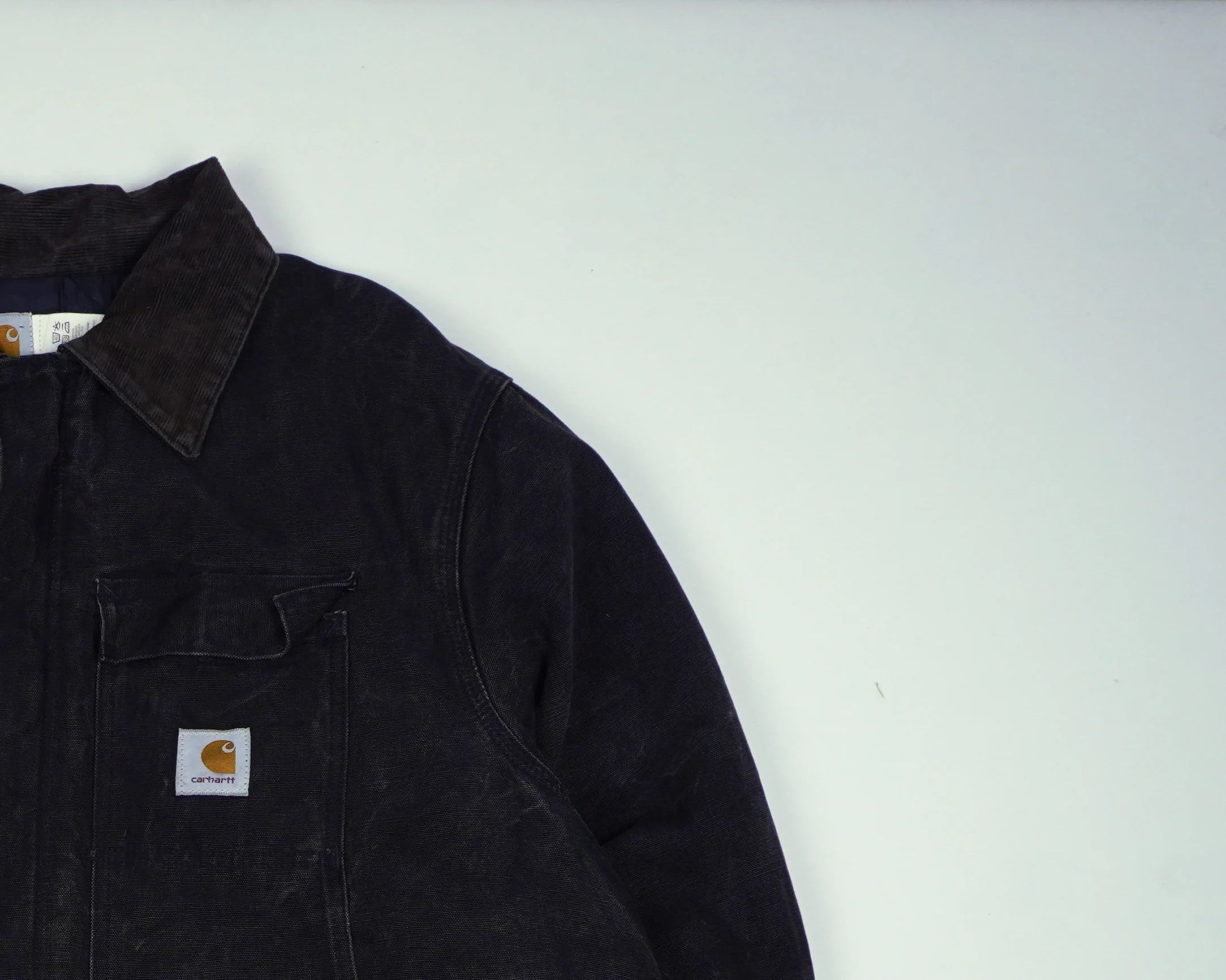 Carhartt Black Berwick Jacket XL Cotton