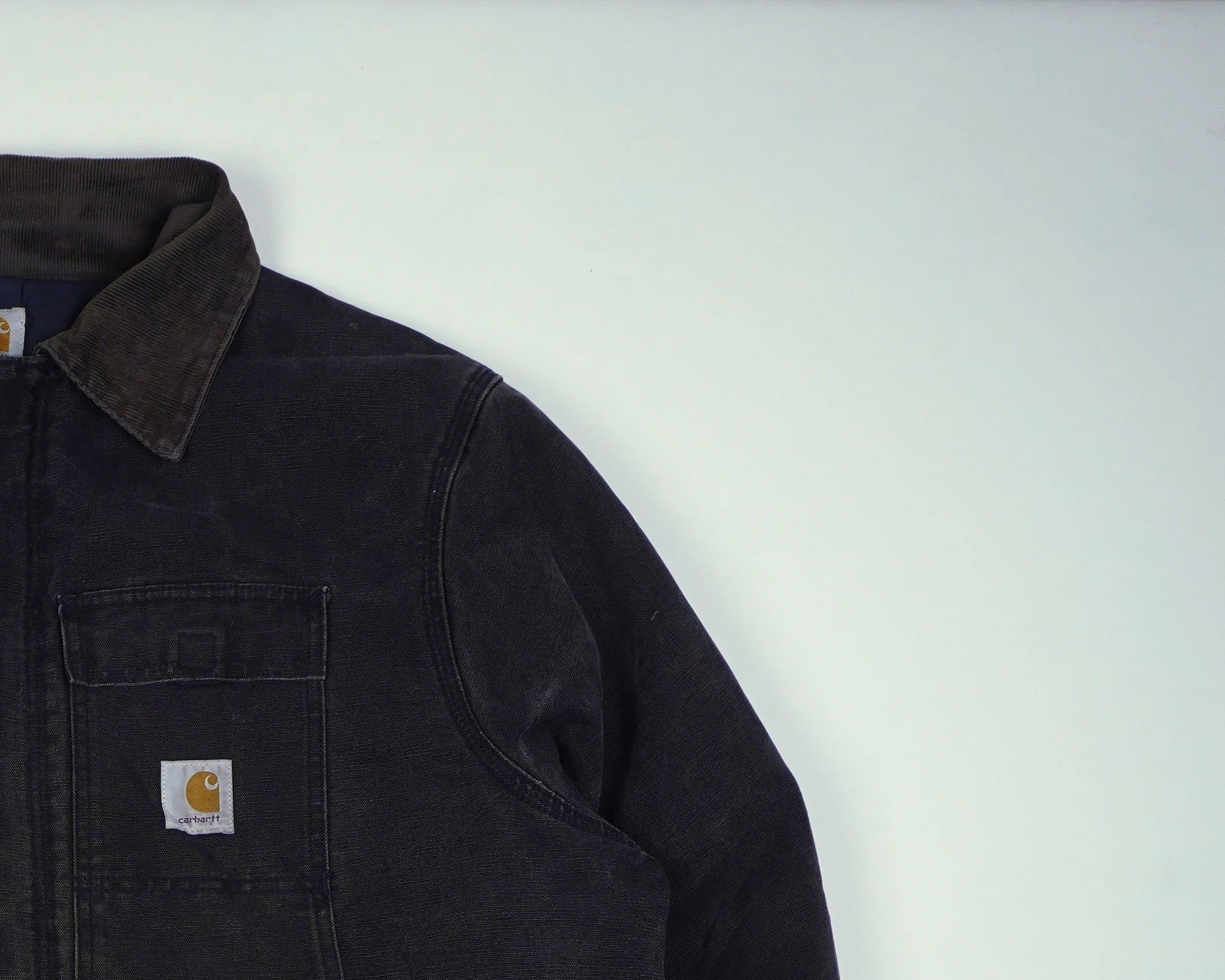 Carhartt Black Berwick Jacket XL Cotton