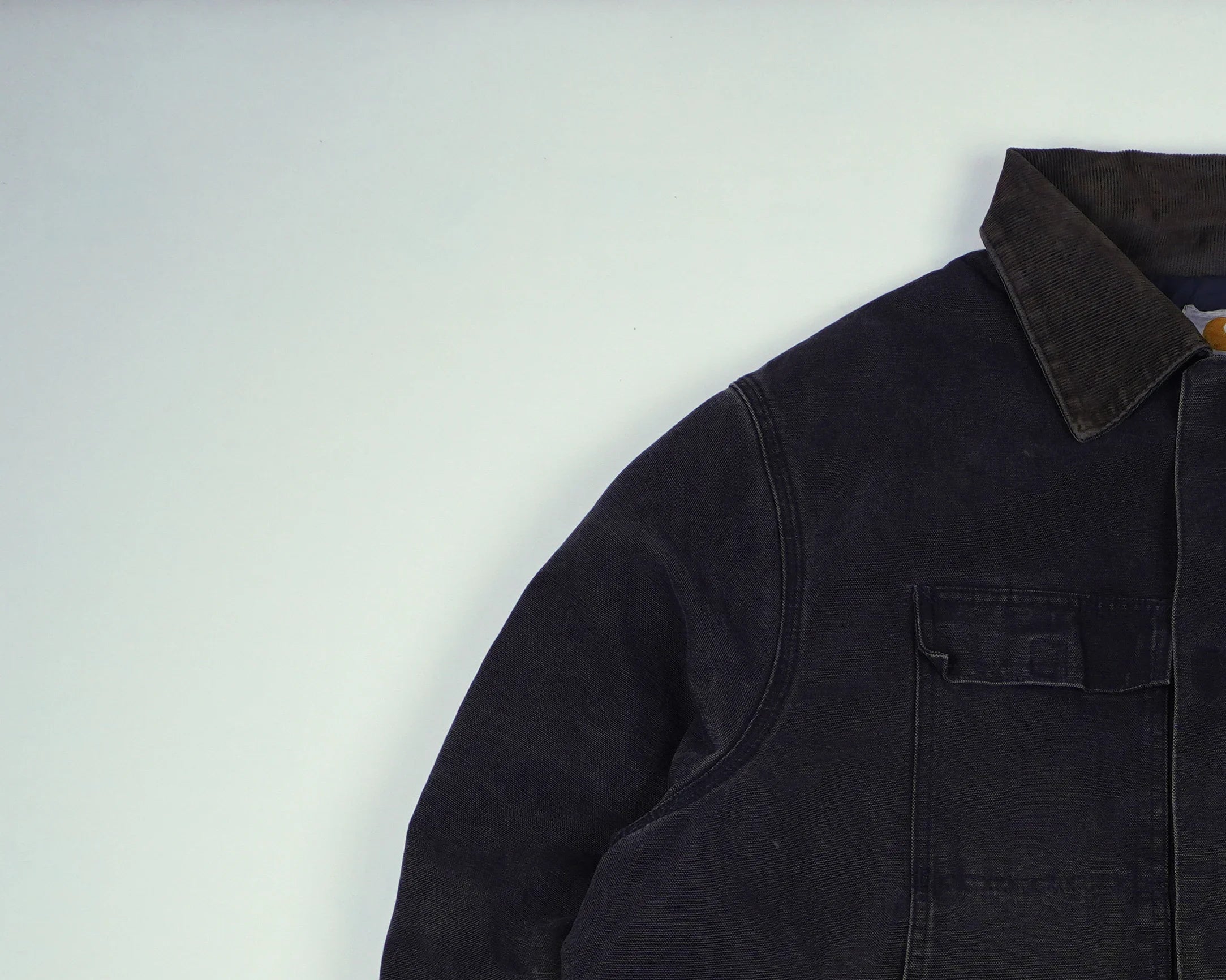 Carhartt Black Berwick Jacket XL Cotton