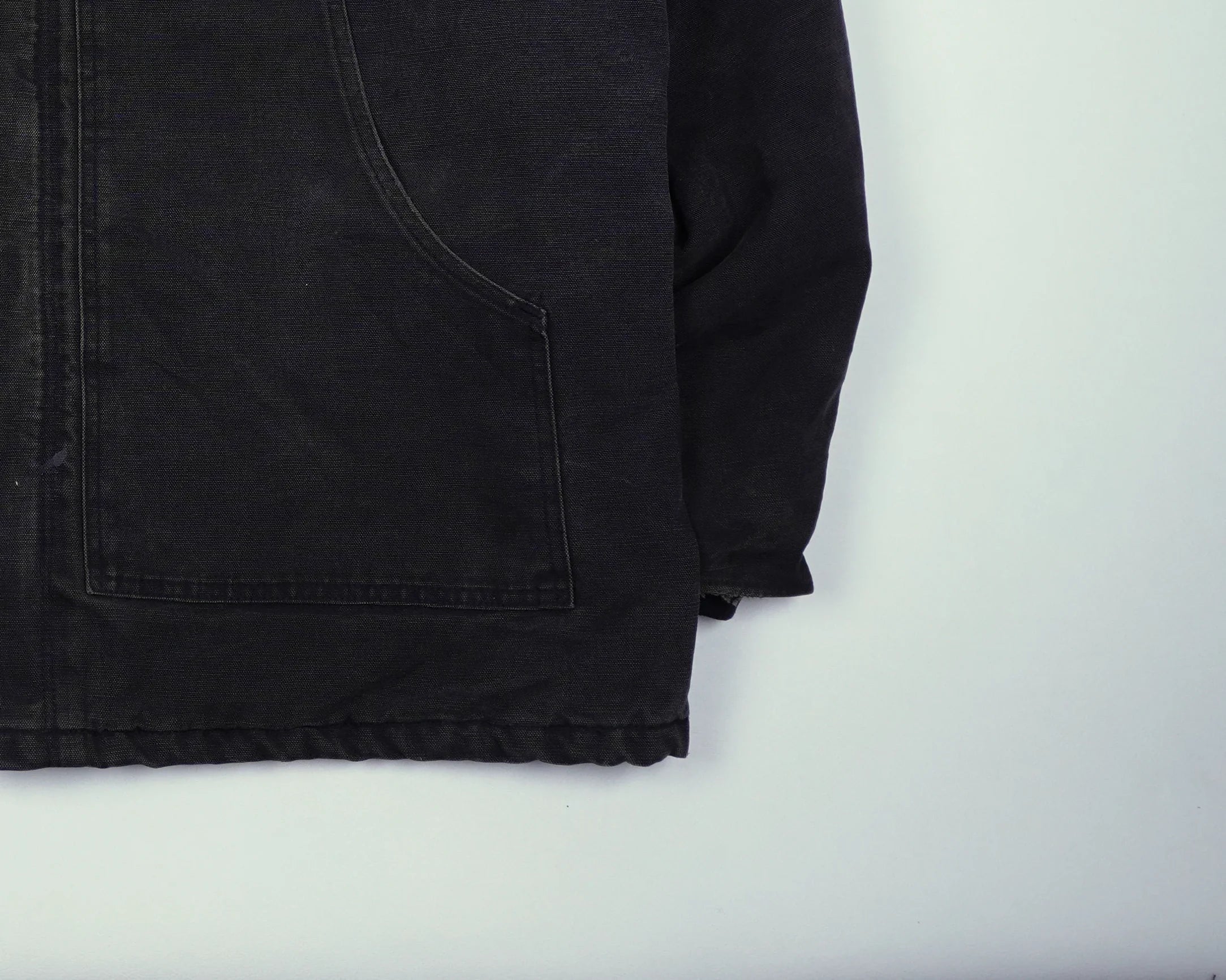 Carhartt Black Berwick Jacket XL Cotton