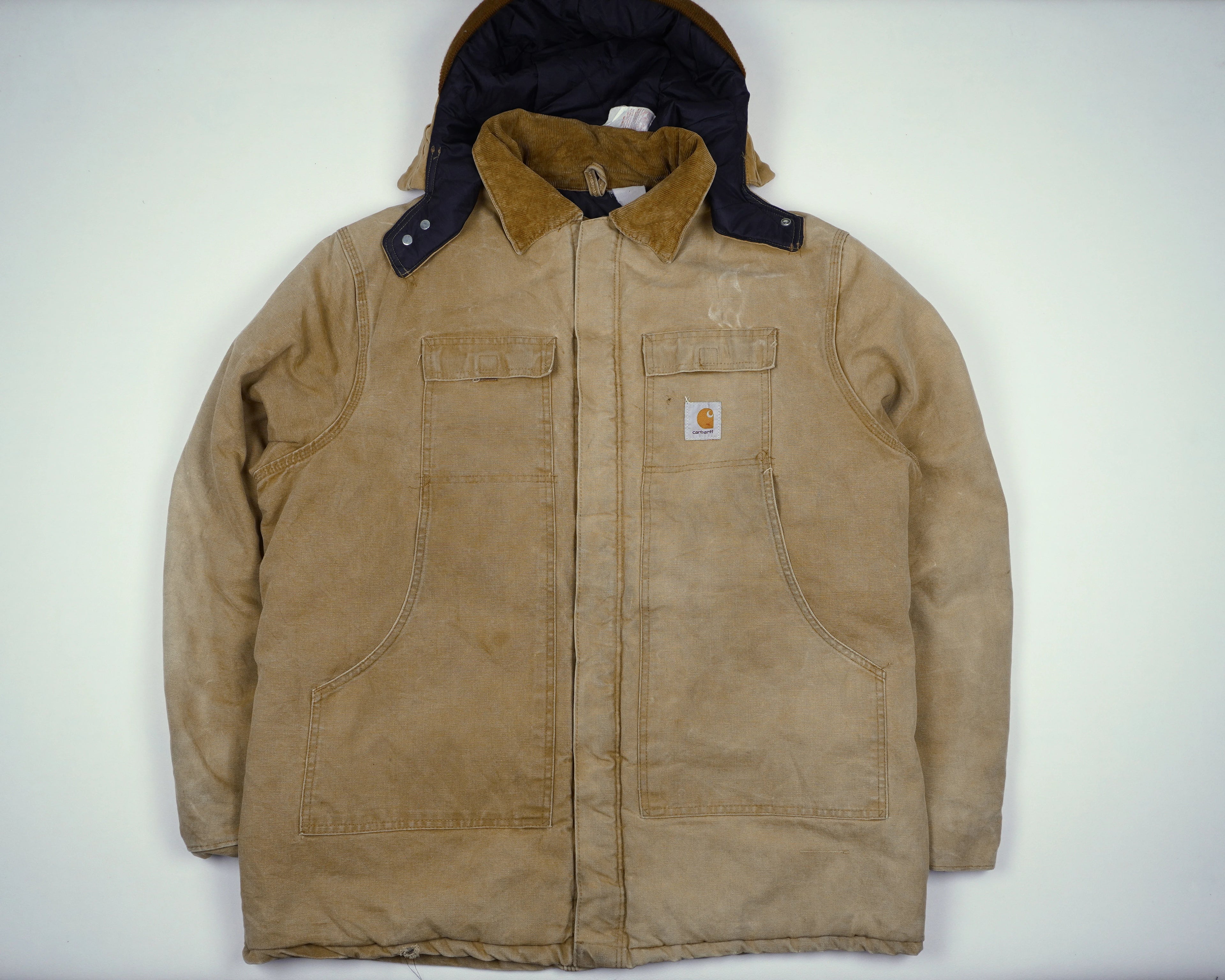 Carhartt Beige Berwick Jacket XL Canvas