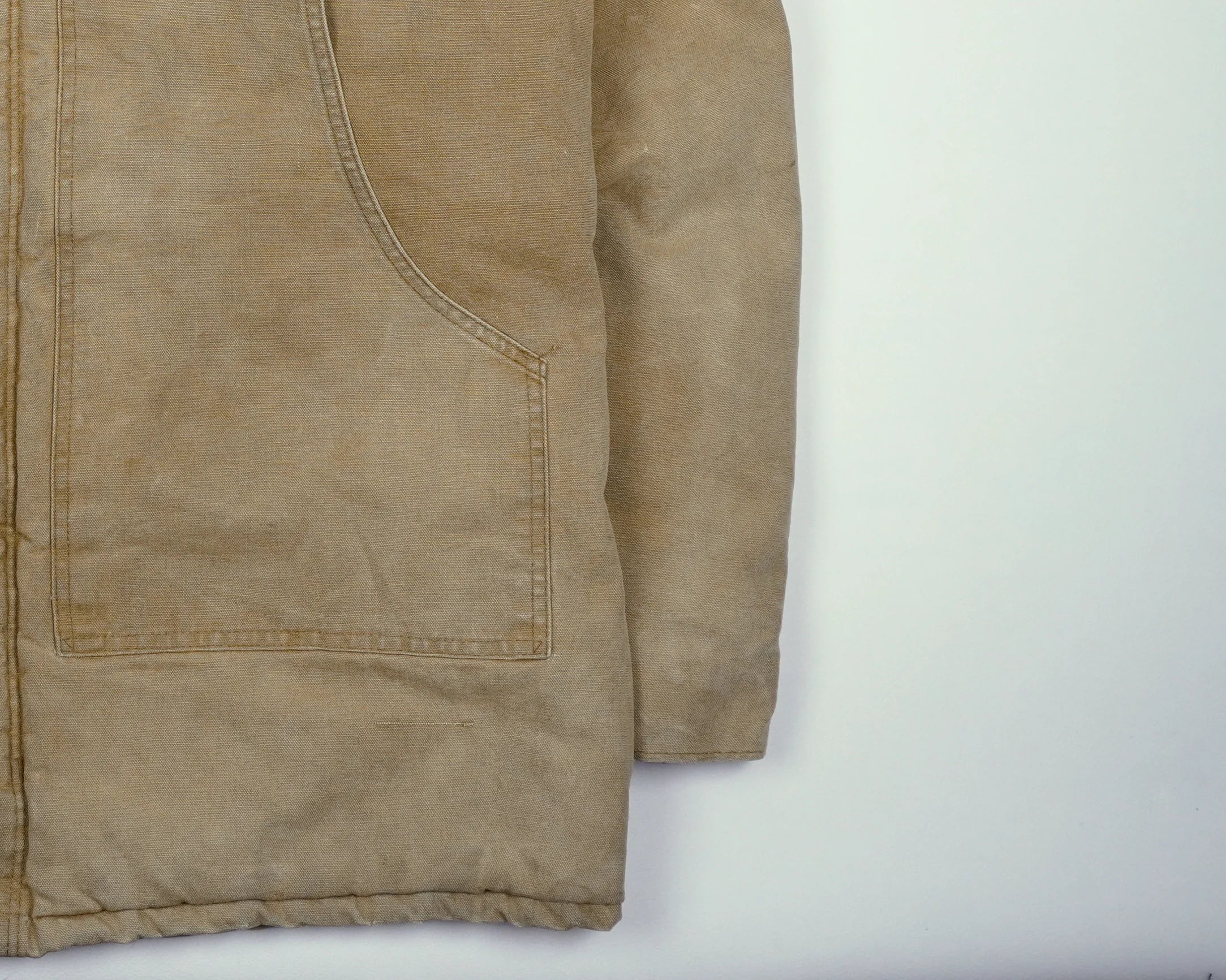 Carhartt Beige Berwick Jacket XL Canvas