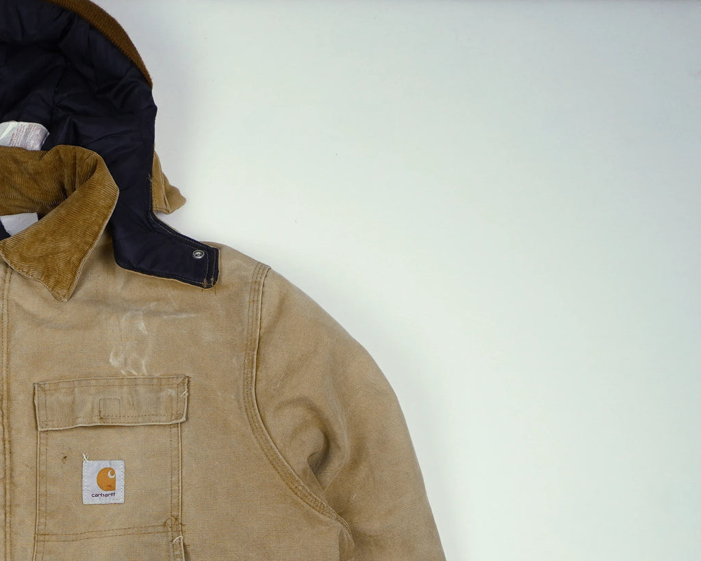 Carhartt Beige Berwick Jacket XL Canvas