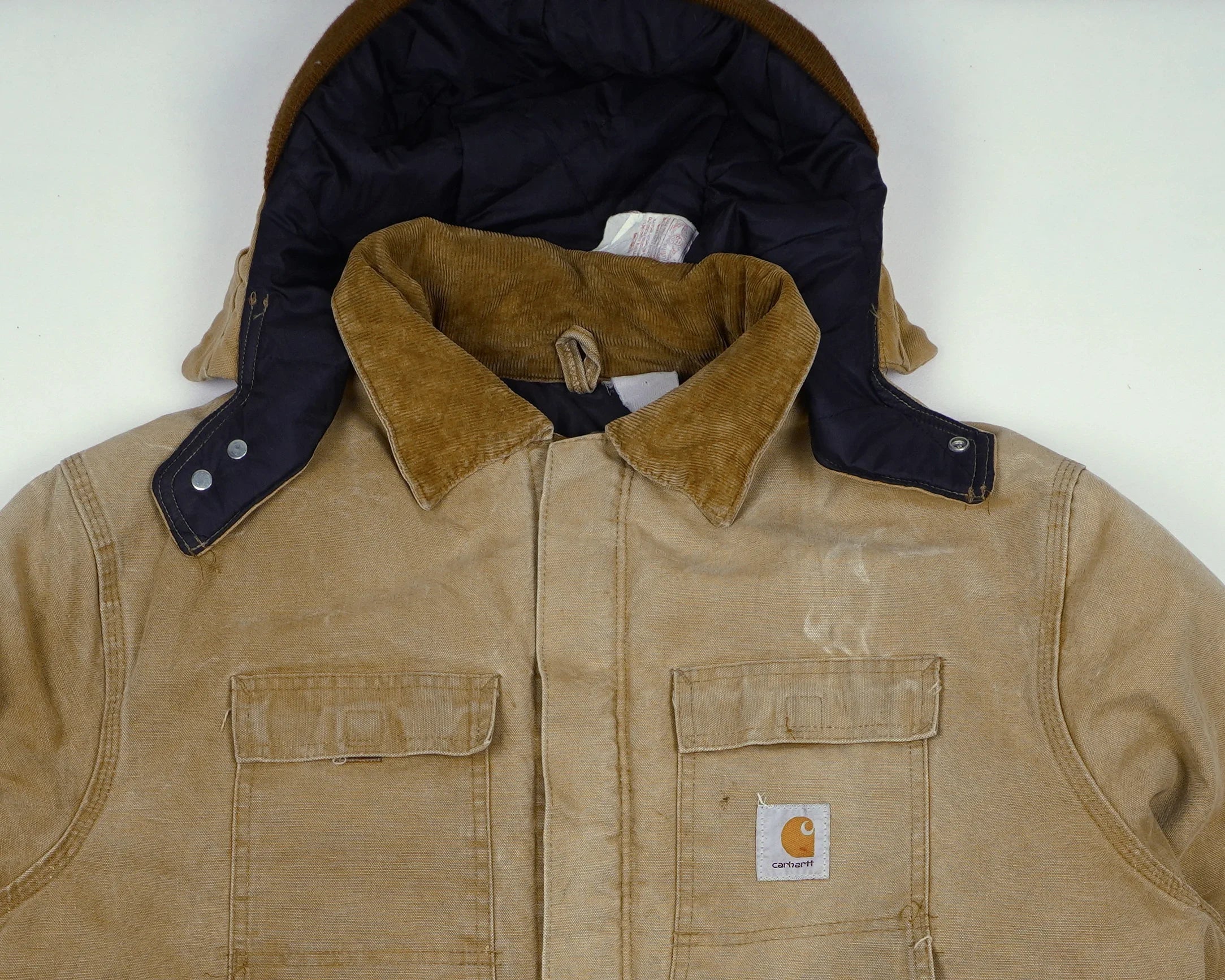 Carhartt Beige Berwick Jacket XL Canvas