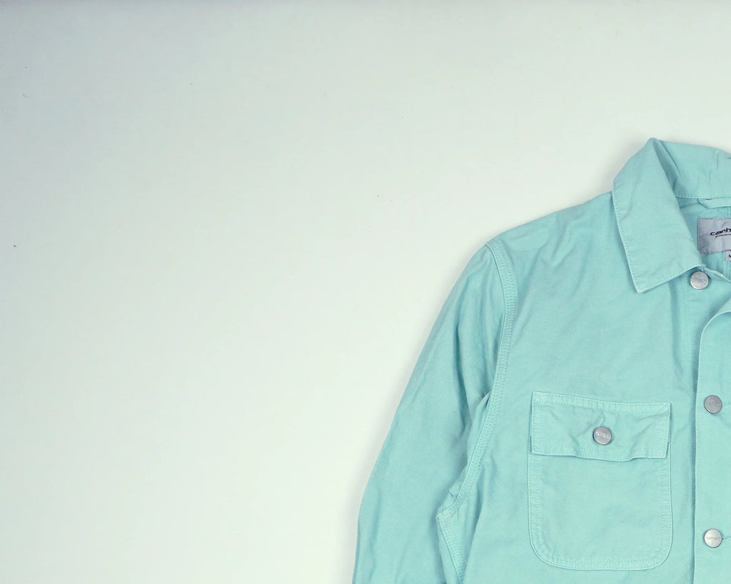 Carhartt Blue Chore Coat S Cotton