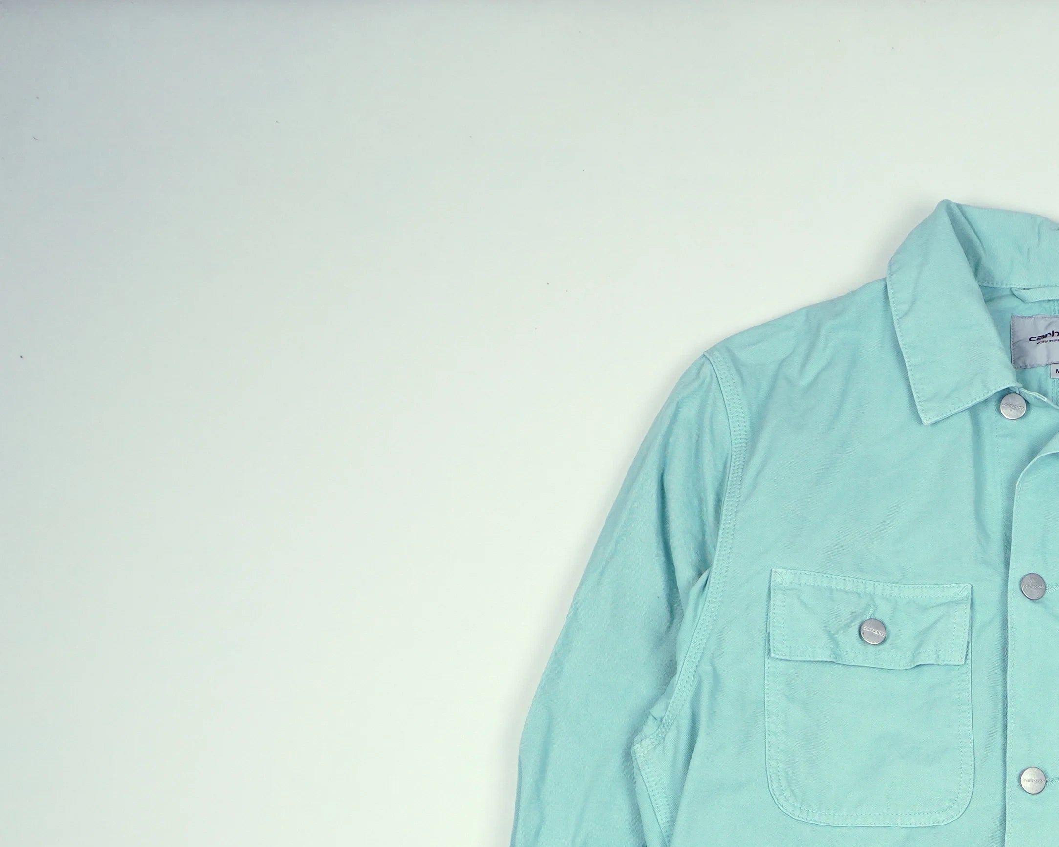 Carhartt Blue Chore Coat S Cotton