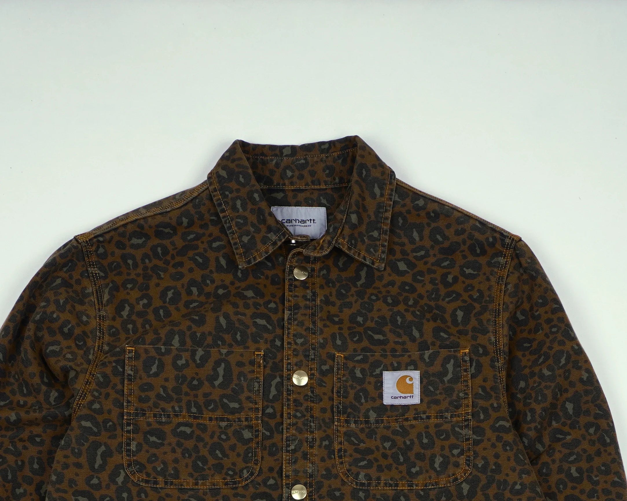 Carhartt Brown Chore Coat M Cotton