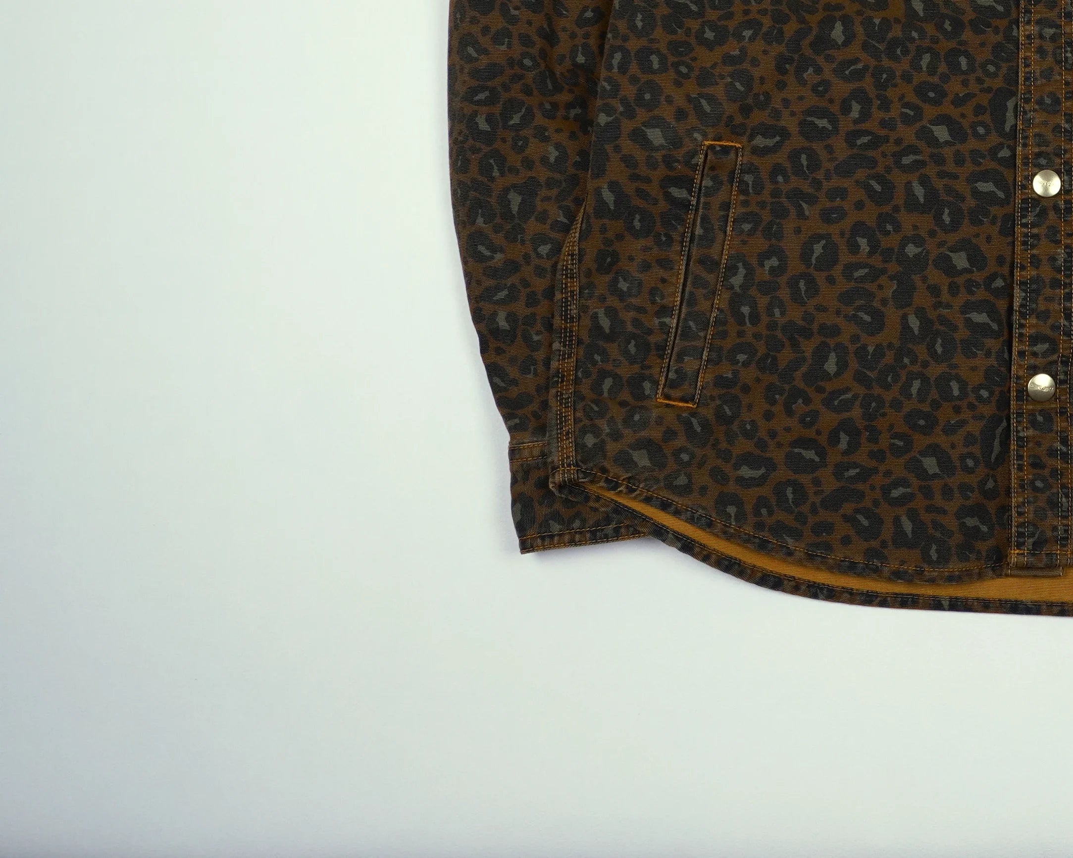 Carhartt Brown Chore Coat M Cotton