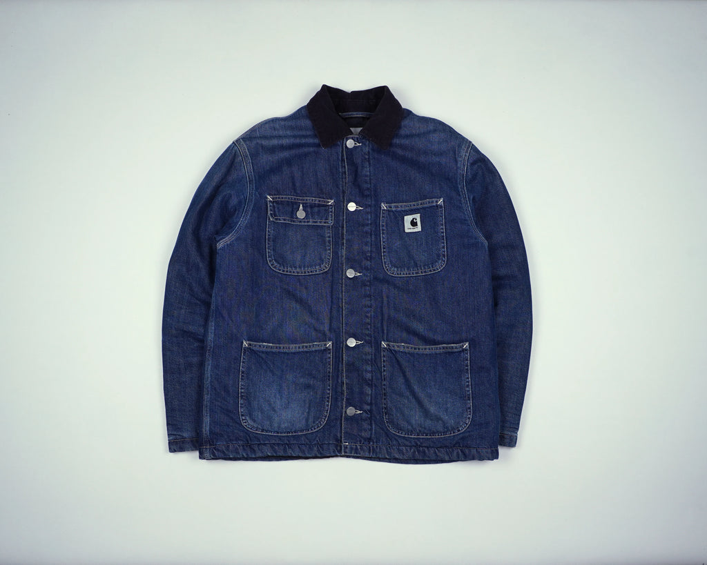 Carhartt Blue Chore Coat S Denim