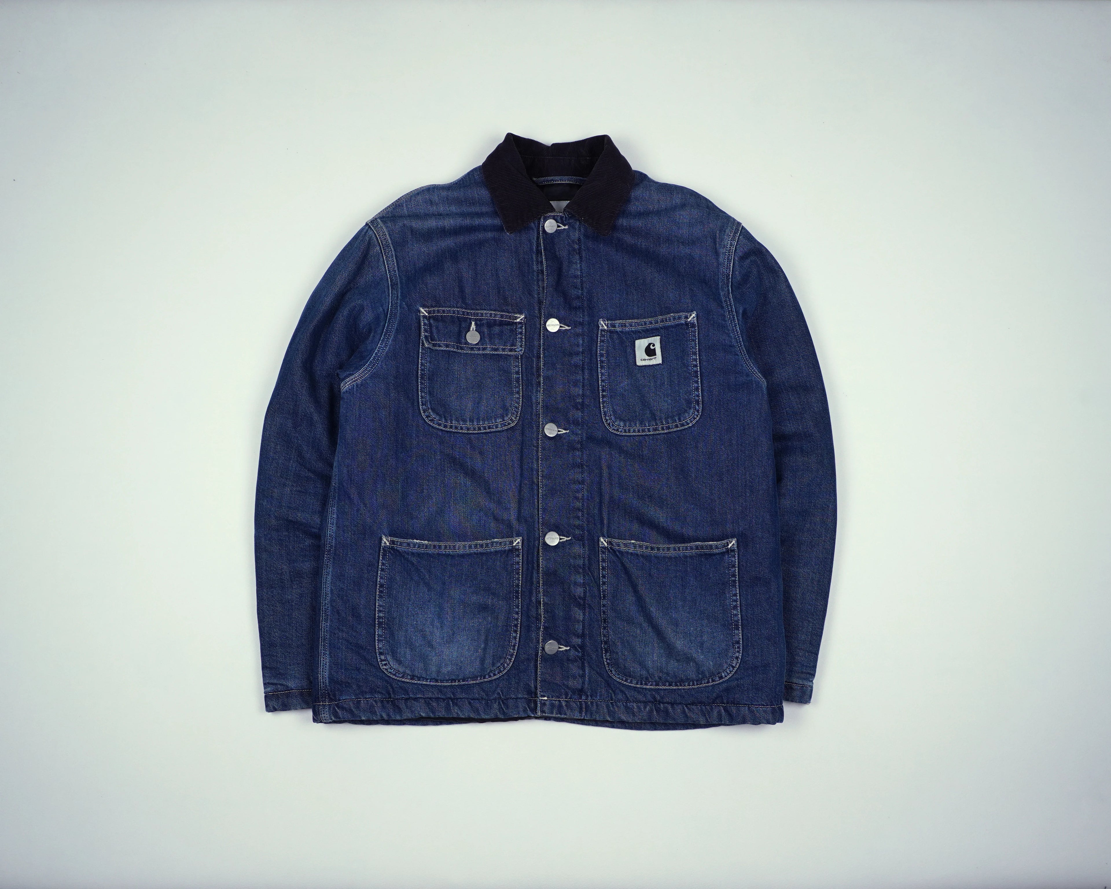 Carhartt Blue Chore Coat S Denim