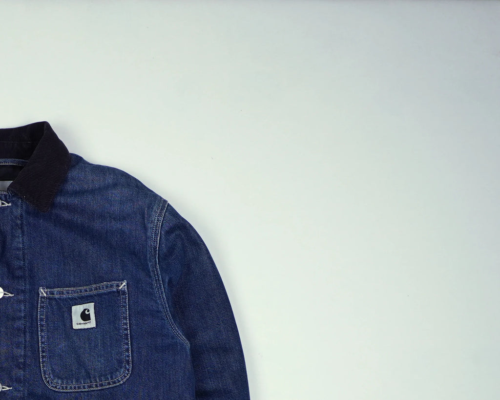 Carhartt Blue Chore Coat S Denim