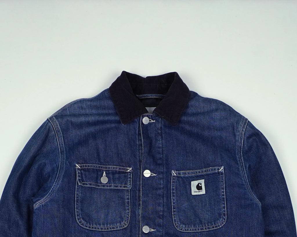 Carhartt Blue Chore Coat S Denim
