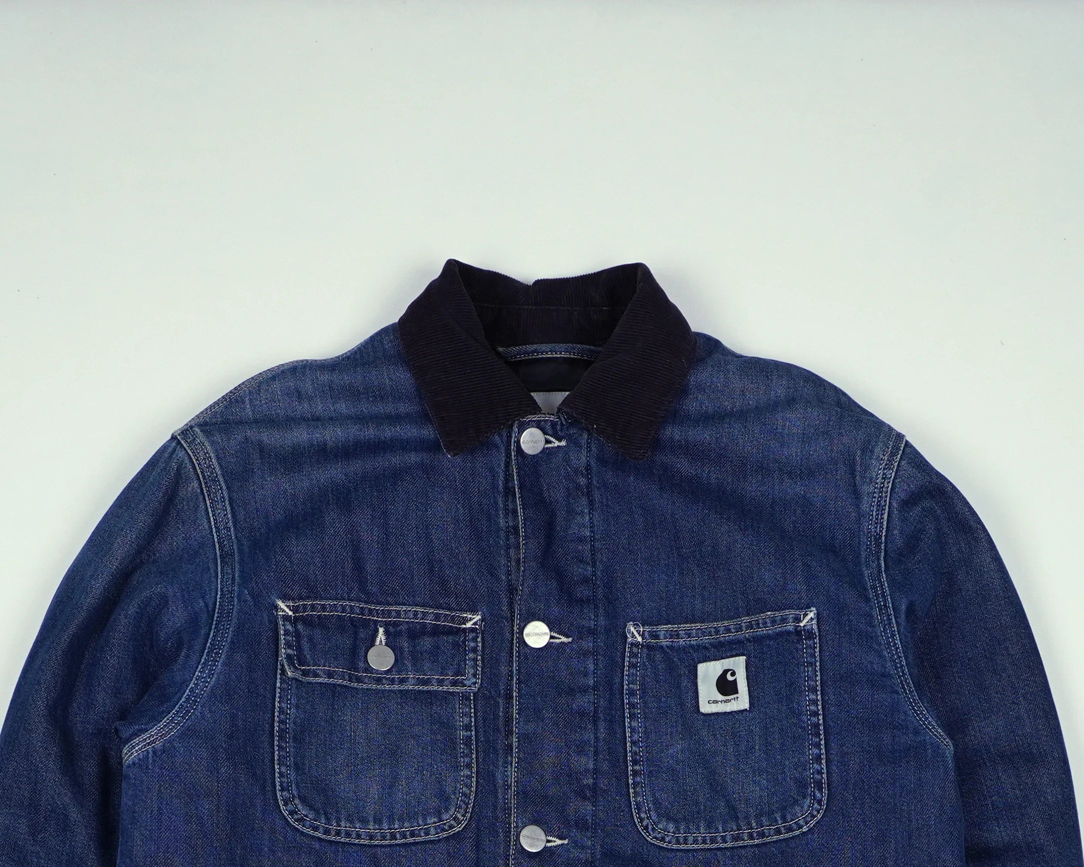 Carhartt Blue Chore Coat S Denim