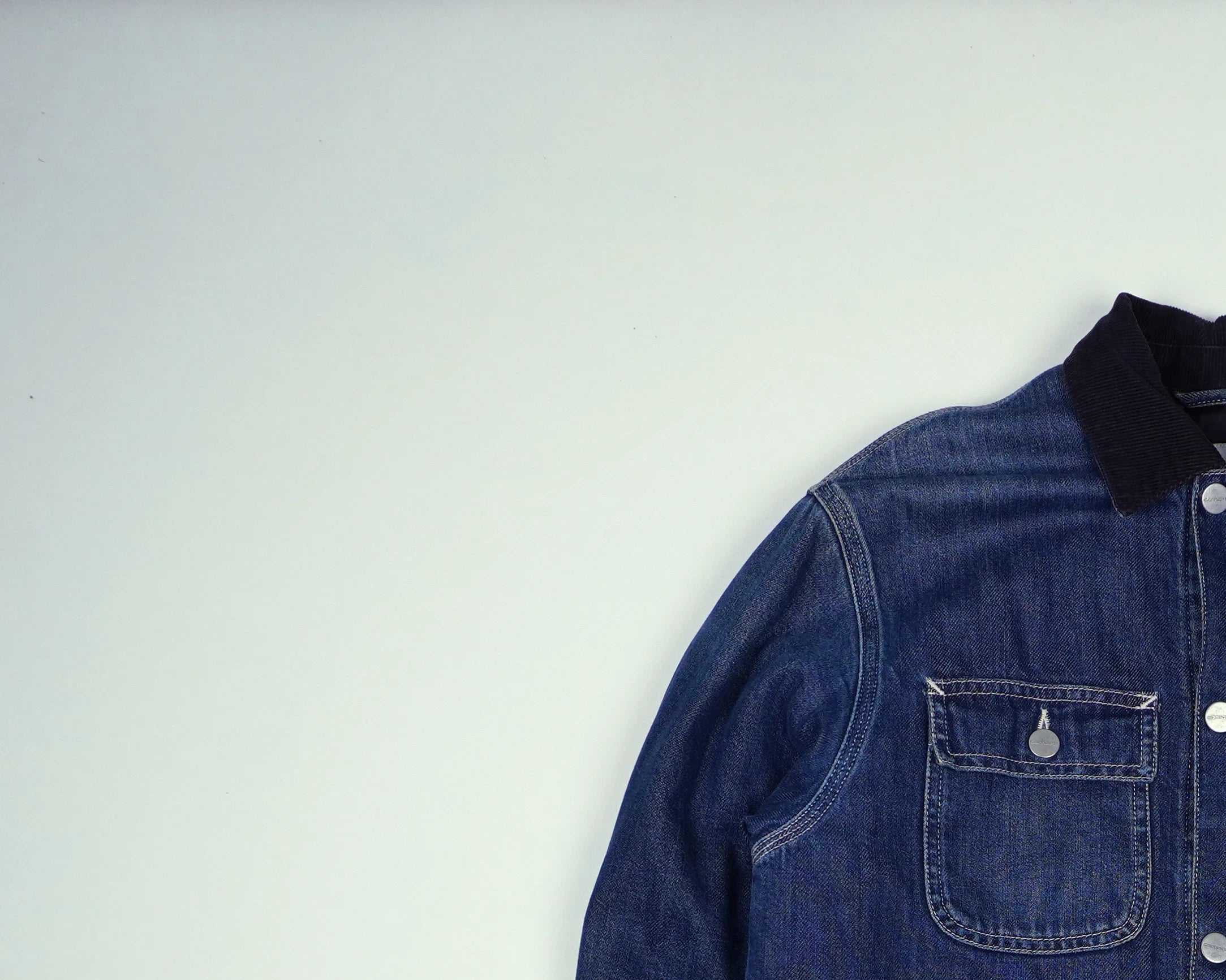 Carhartt Blue Chore Coat S Denim