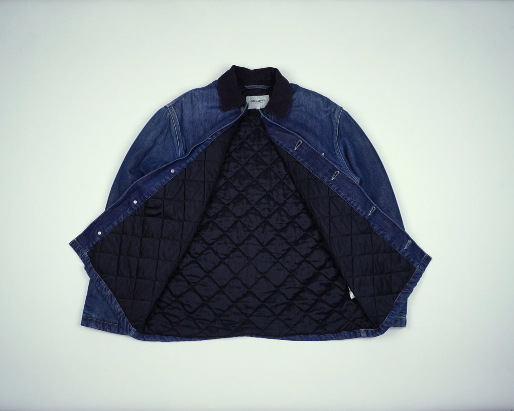 Carhartt Blue Chore Coat S Denim