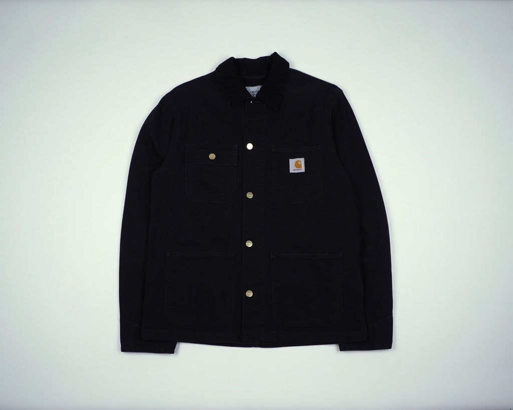 Carhartt Black Chore Coat S Cotton