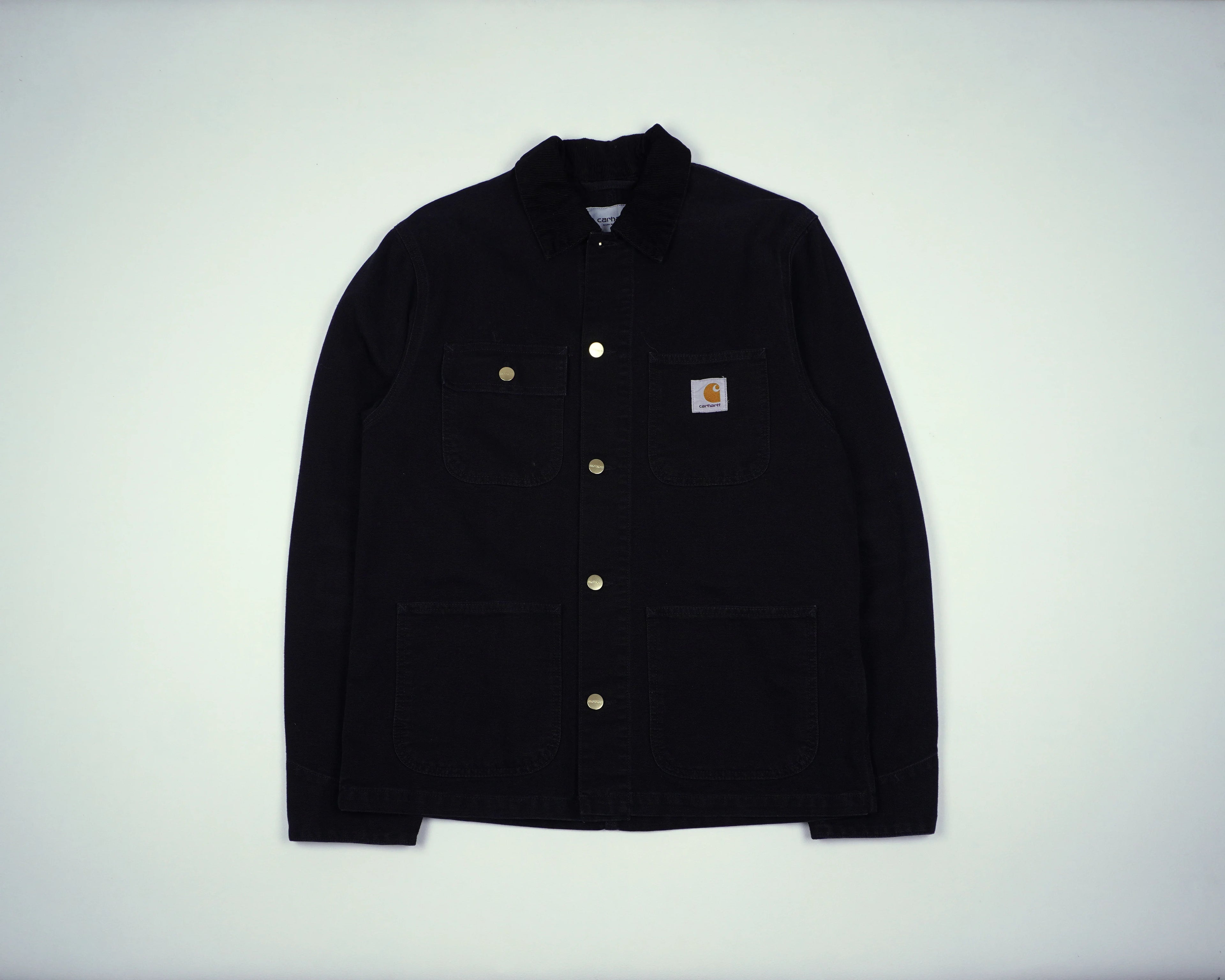 Carhartt Black Chore Coat S Cotton