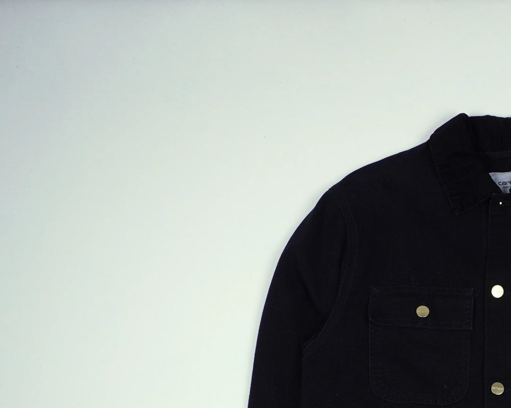 Carhartt Black Chore Coat S Cotton