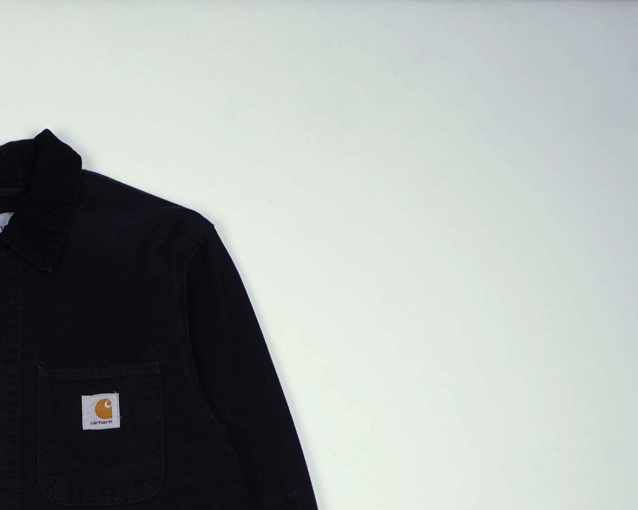 Carhartt Black Chore Coat S Cotton