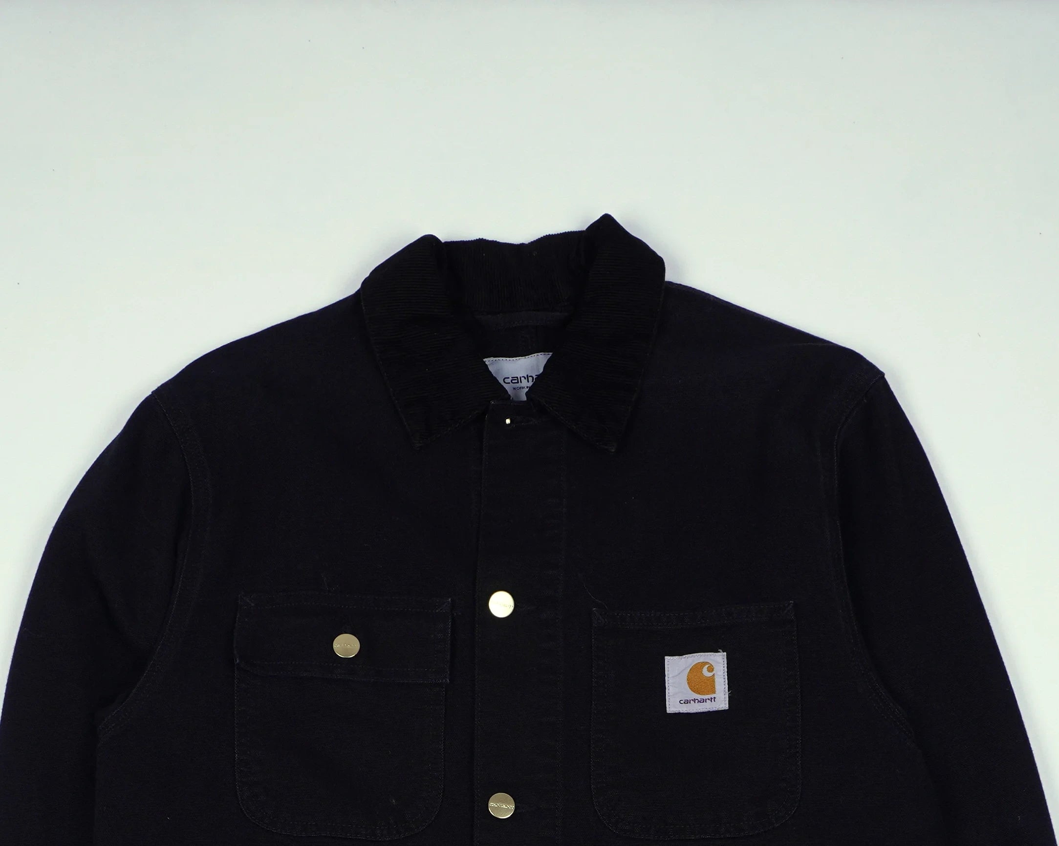 Carhartt Black Chore Coat S Cotton