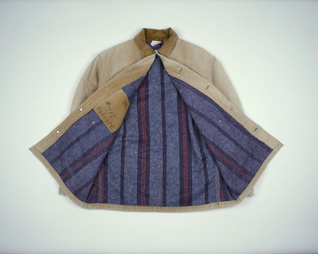 Carhartt Beige Chore Coat M Cotton