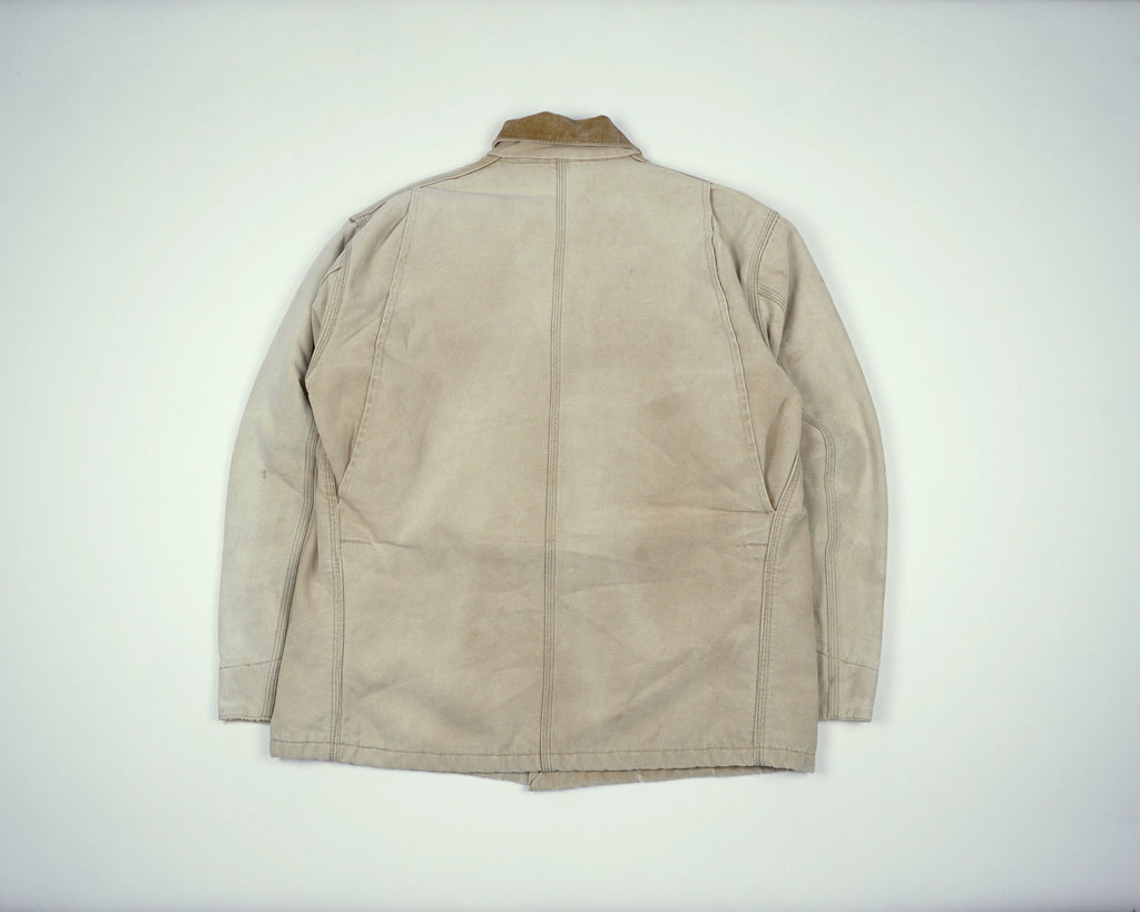 Carhartt Beige Chore Coat M Cotton