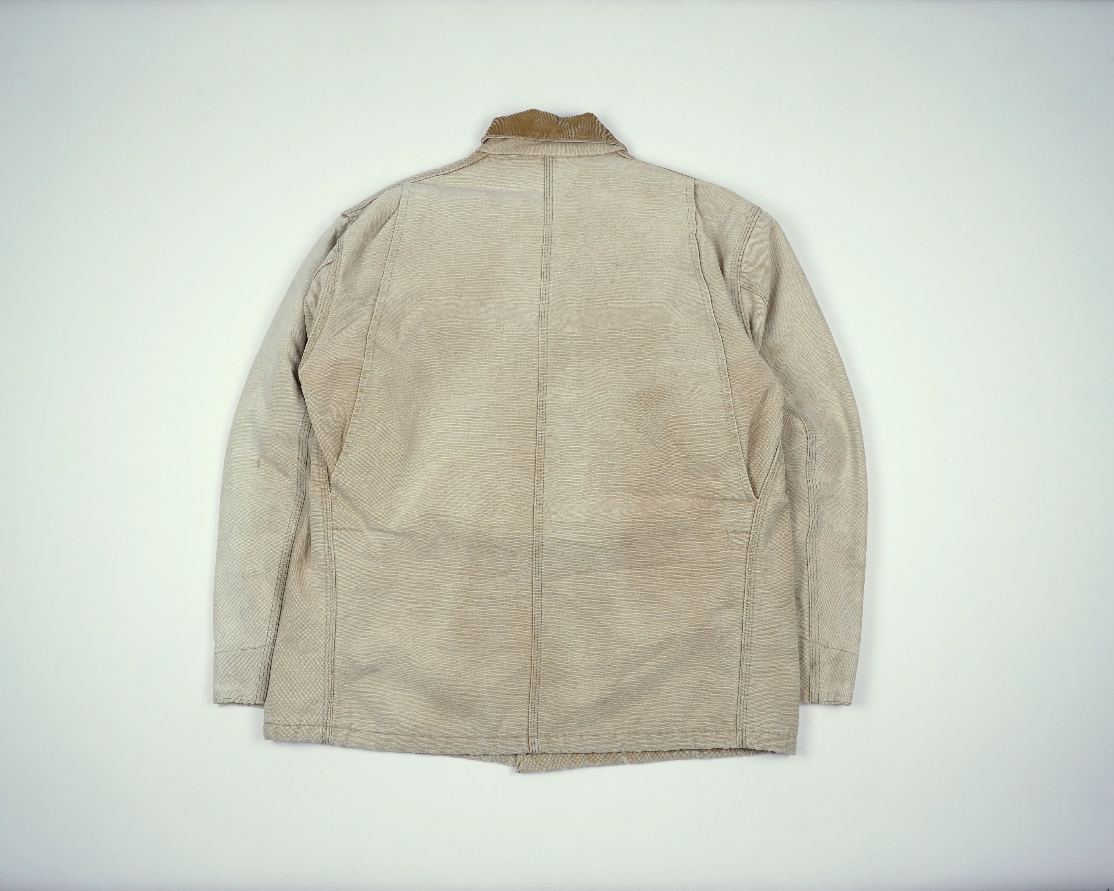 Carhartt Beige Chore Coat M Cotton