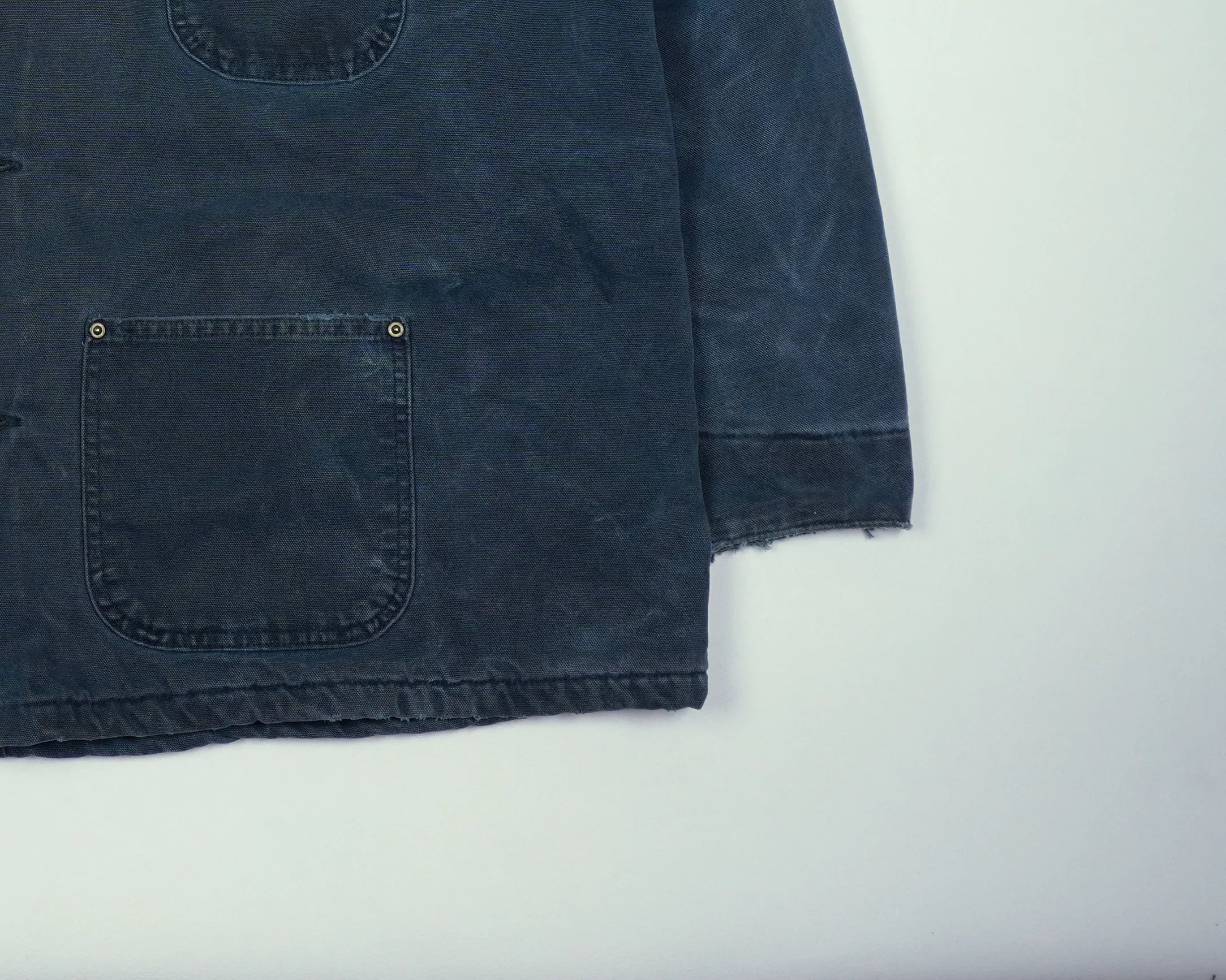 Carhartt Blue Chore Coat XL Canvas