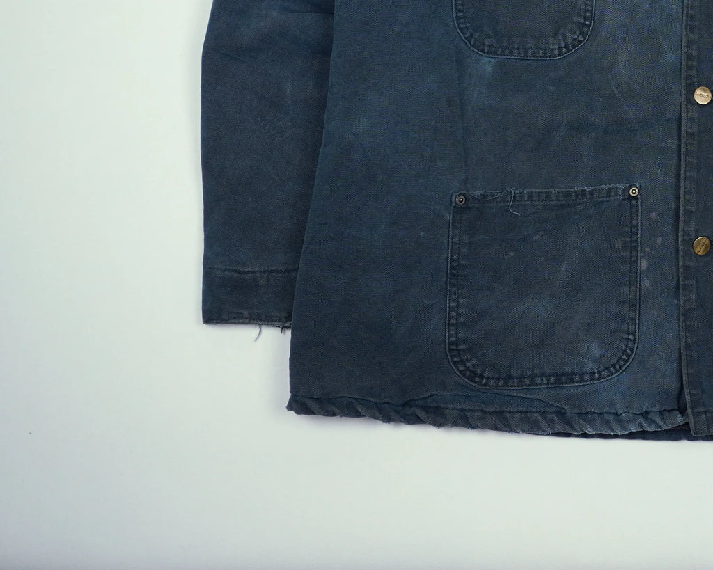 Carhartt Blue Chore Coat XL Canvas