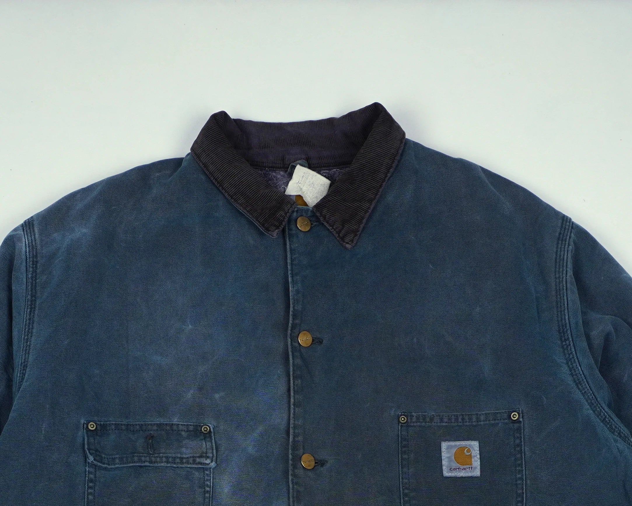 Carhartt Blue Chore Coat XL Canvas