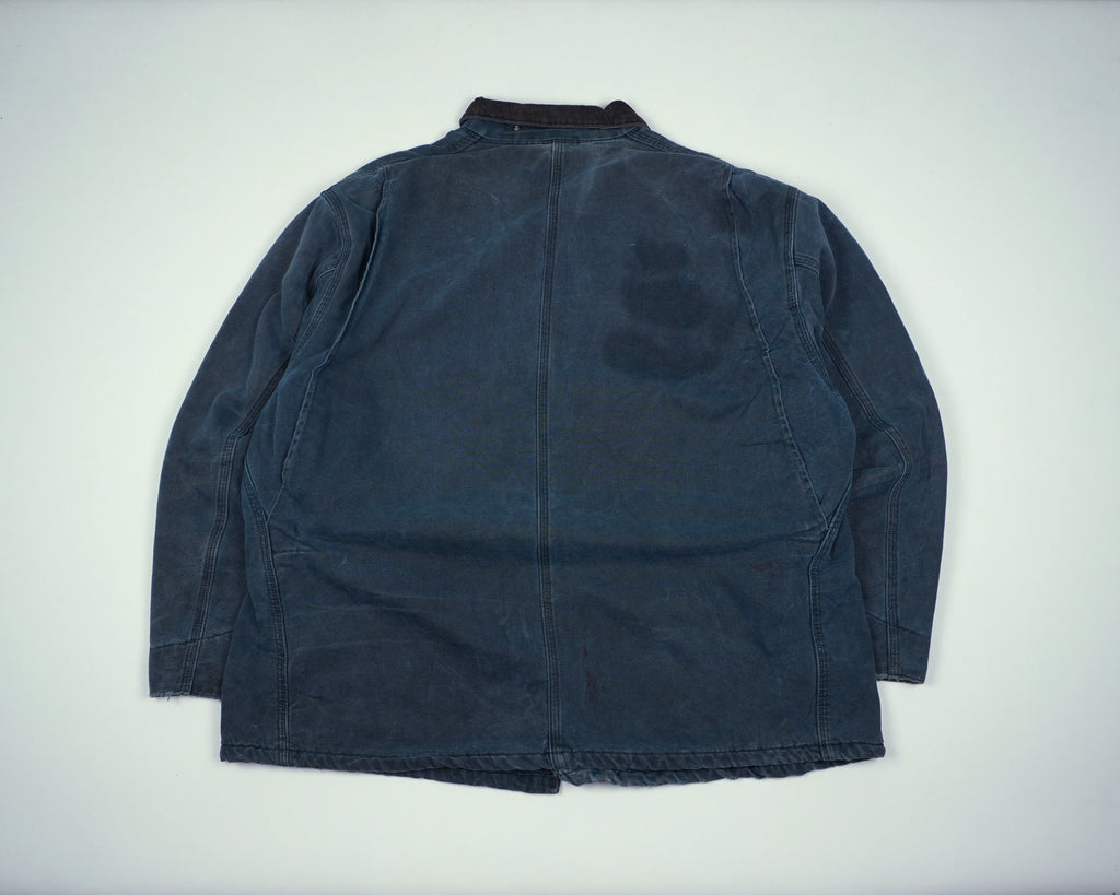 Carhartt Blue Chore Coat XL Canvas