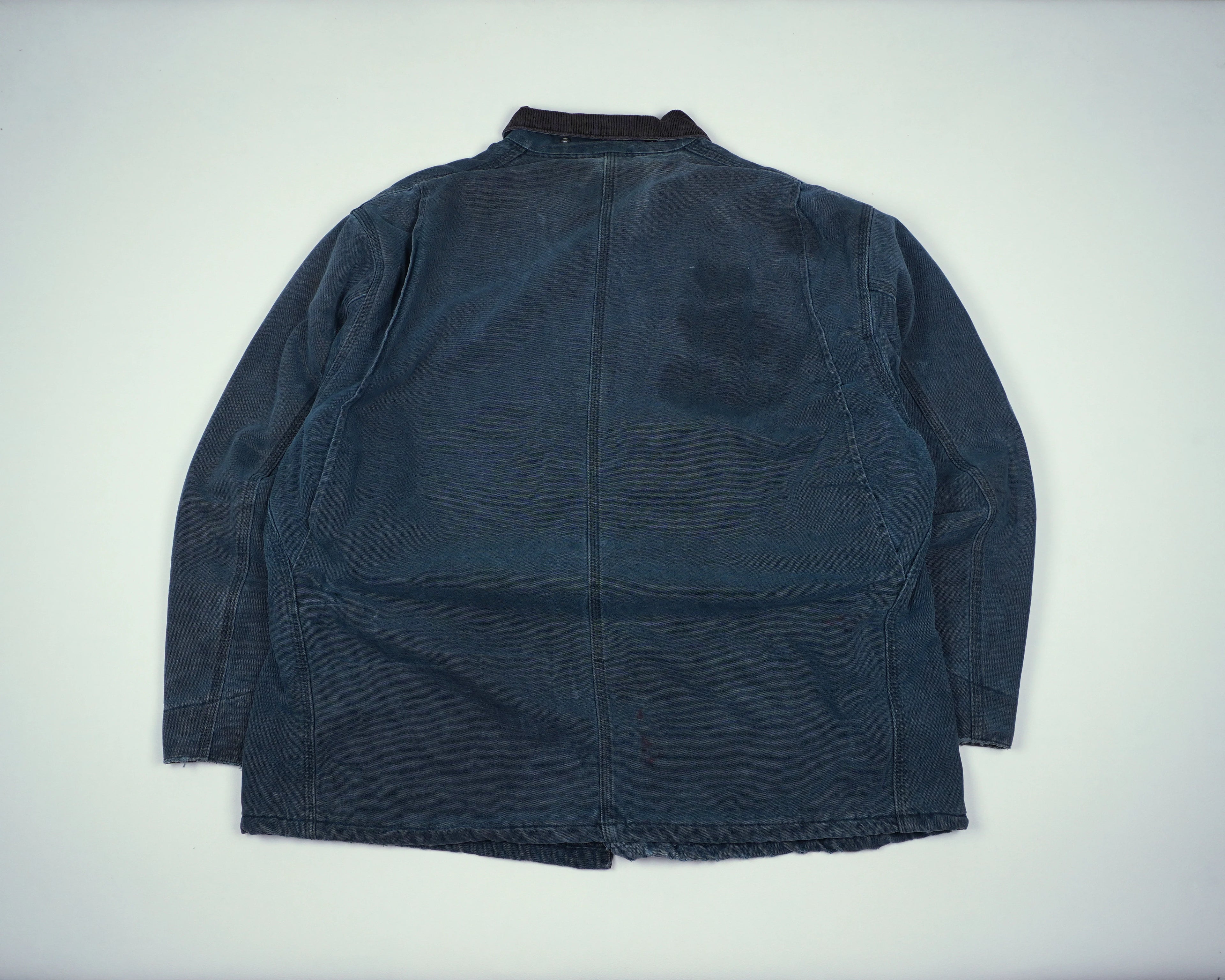 Carhartt Blue Chore Coat XL Canvas