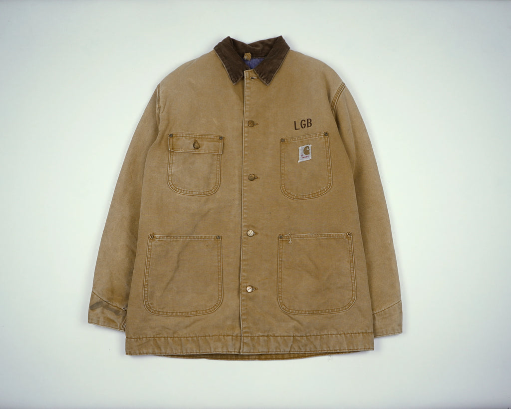 Carhartt Beige Chore Coat M Canvas