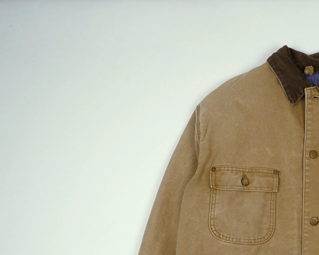 Carhartt Beige Chore Coat M Canvas
