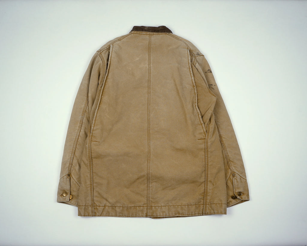Carhartt Beige Chore Coat M Canvas