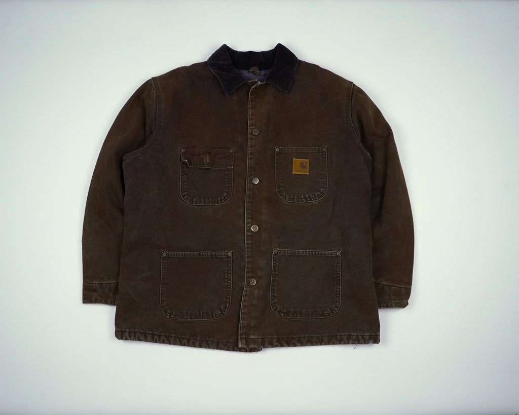 Carhartt Brown Chore Coat XXL Canvas