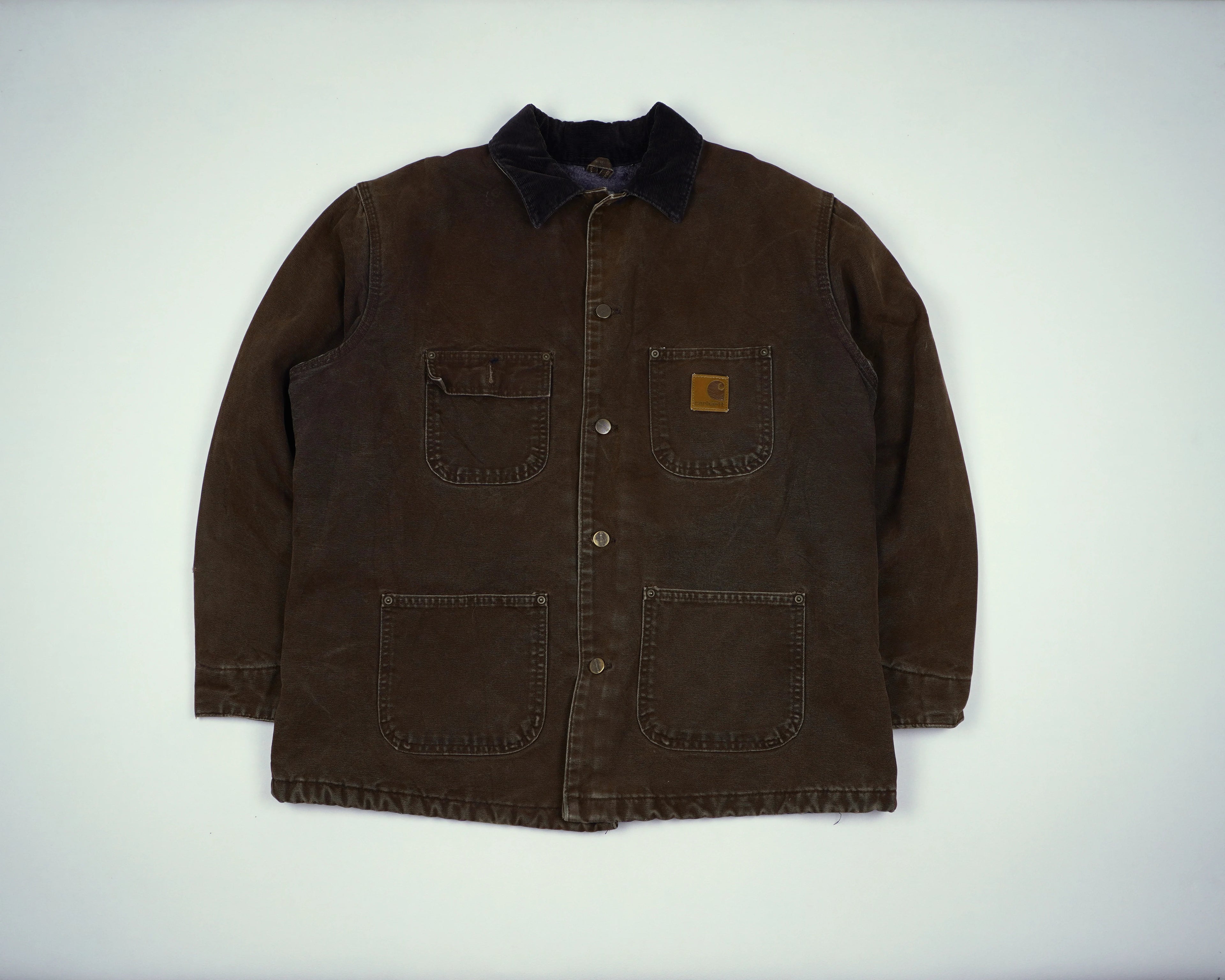 Carhartt Brown Chore Coat XXL Canvas