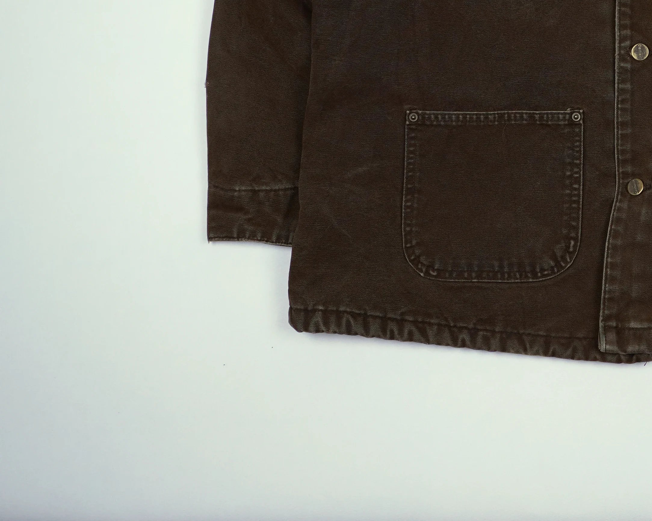 Carhartt Brown Chore Coat XXL Canvas