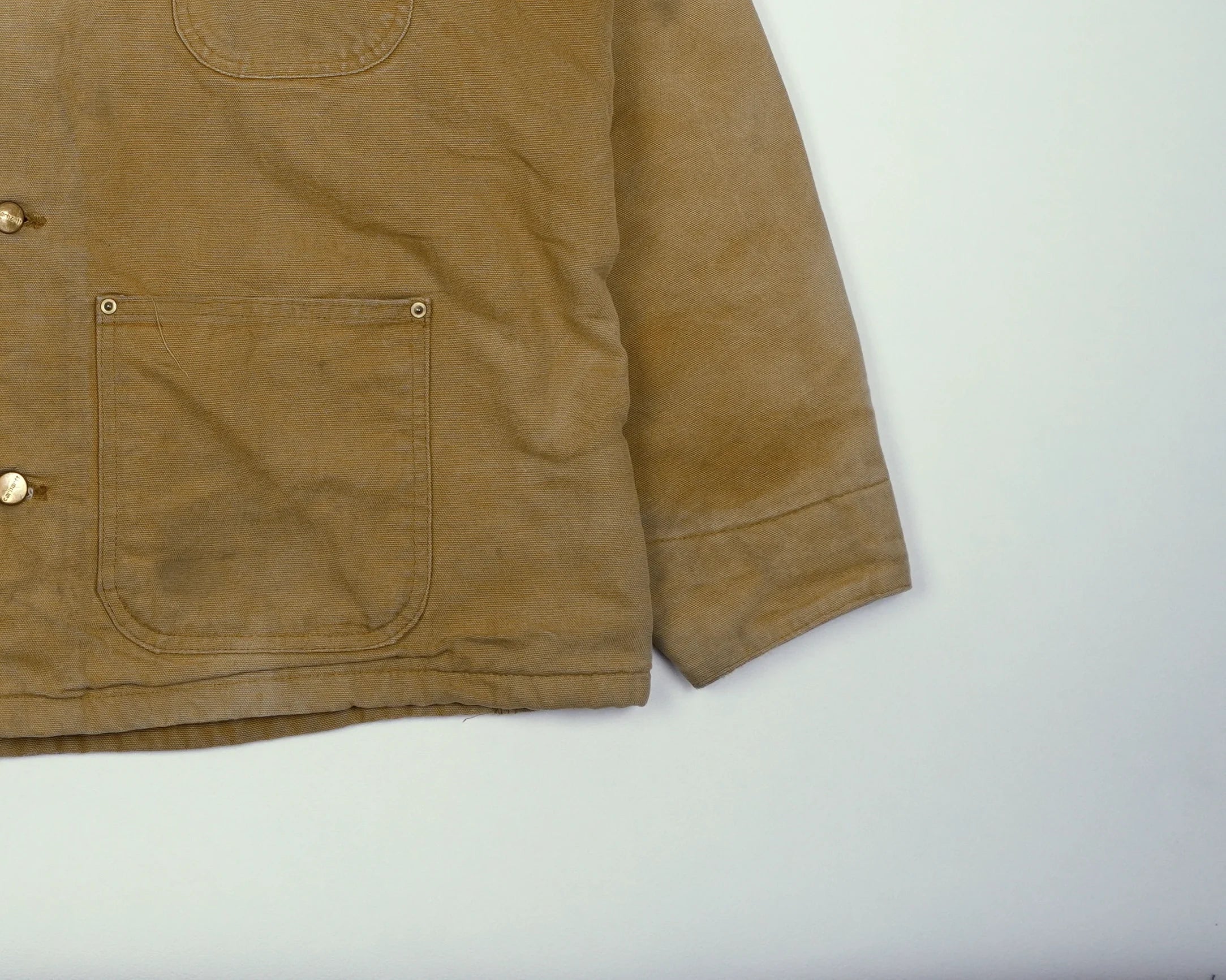 Carhartt Brown Chore Coat XXL Cotton, Canvas