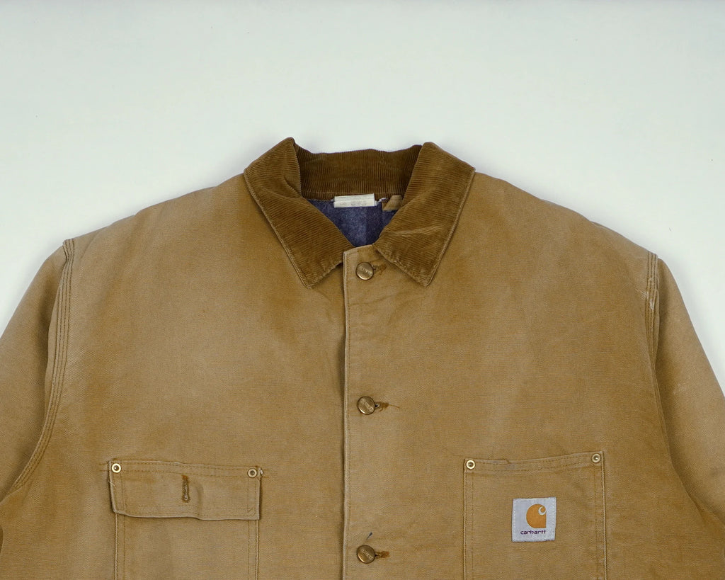 Carhartt Brown Chore Coat XXL Cotton, Canvas
