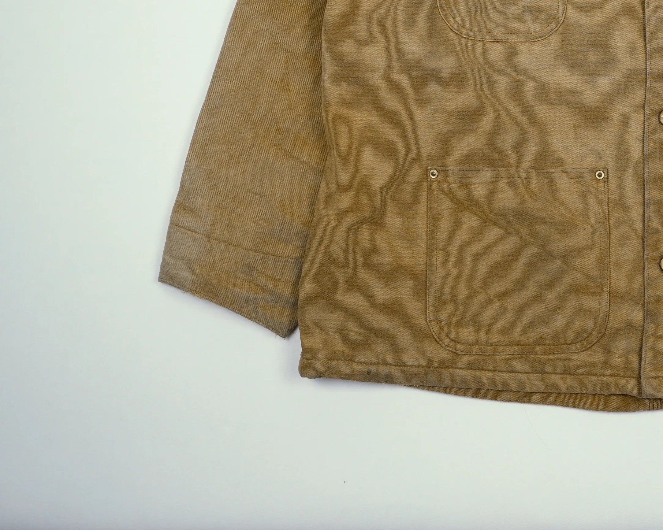 Carhartt Brown Chore Coat XXL Cotton, Canvas