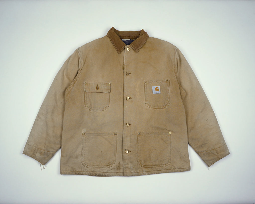 Carhartt Beige Chore Coat XL Canvas
