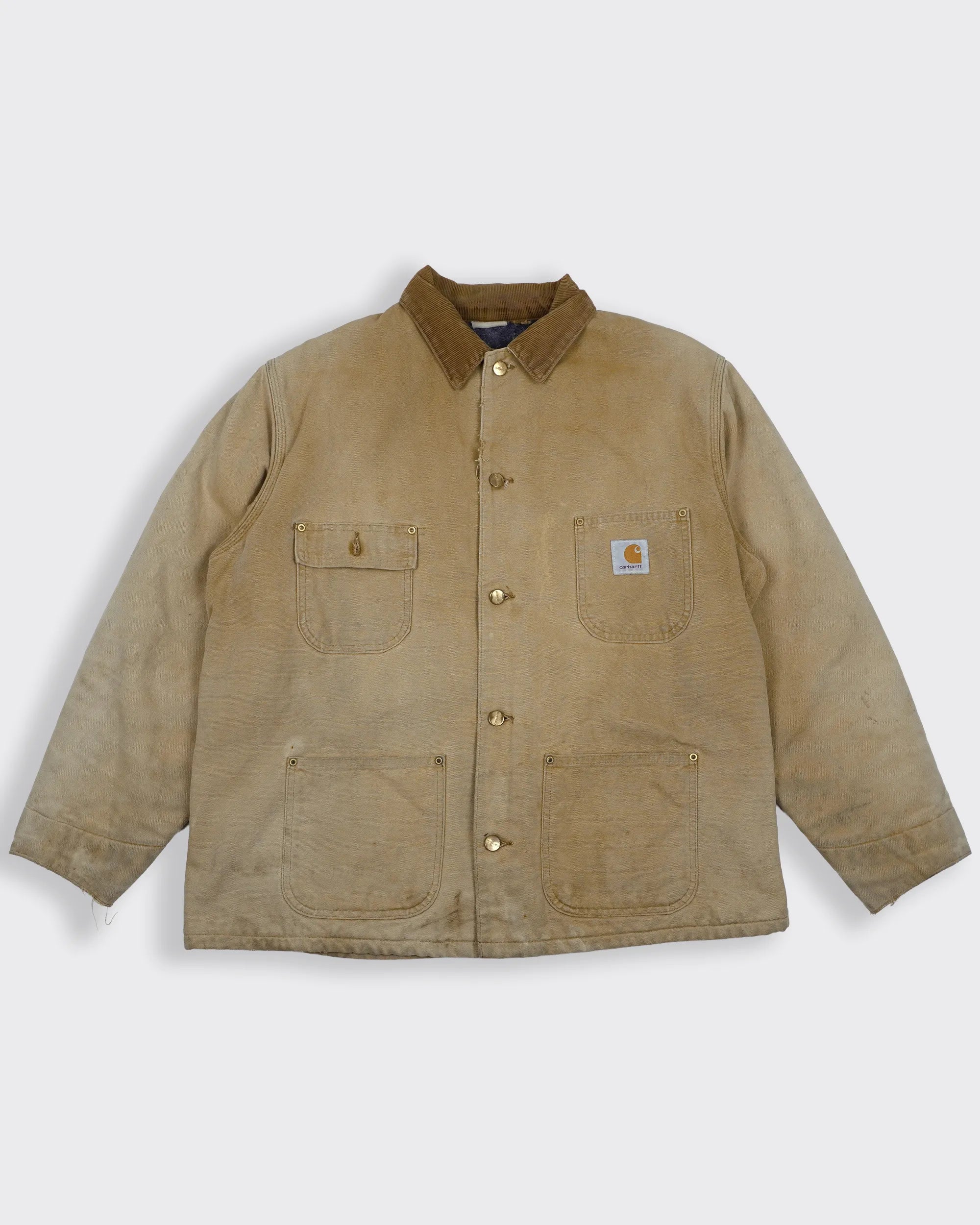 Carhartt Beige Chore Coat - L