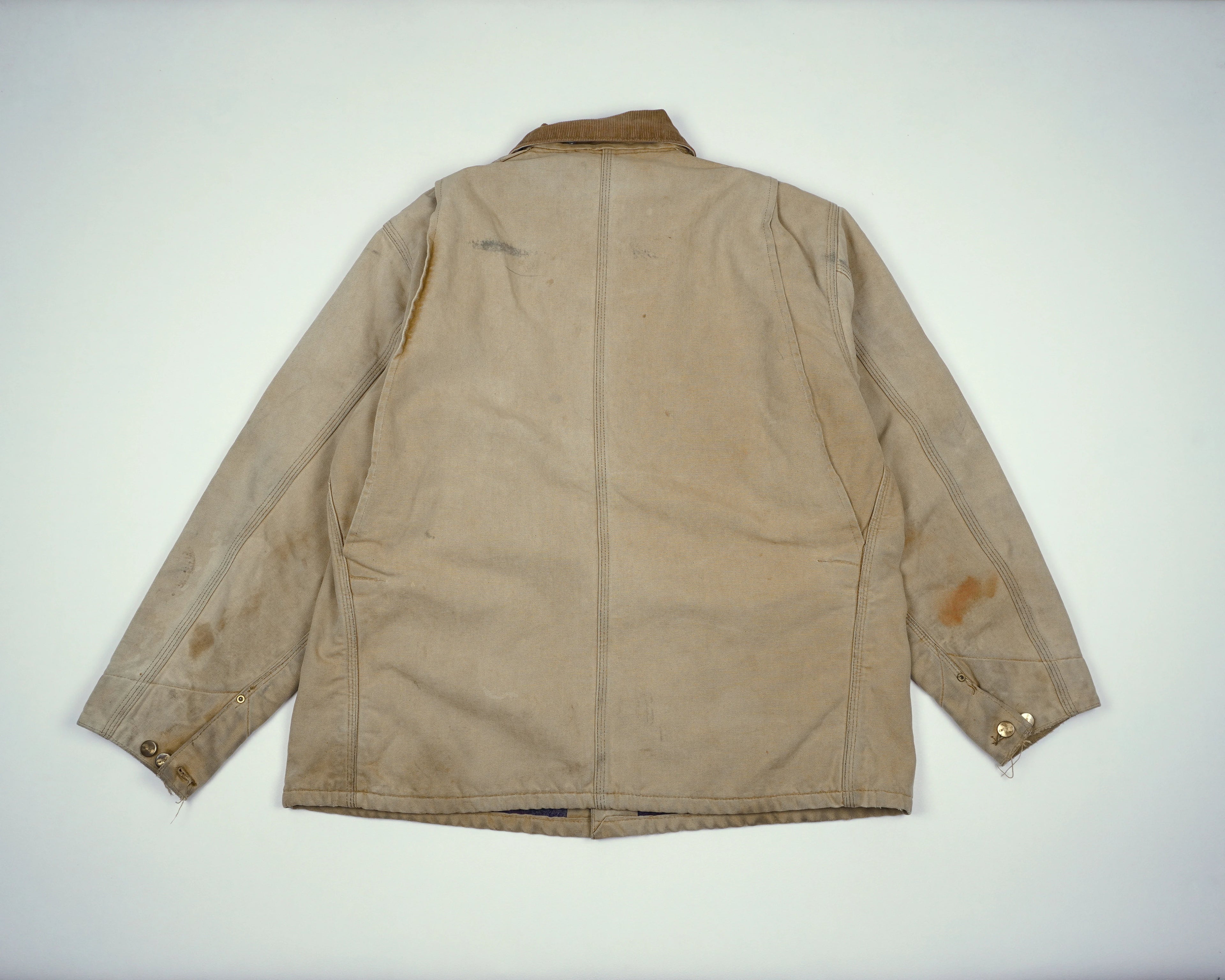 Carhartt Beige Chore Coat XL Canvas