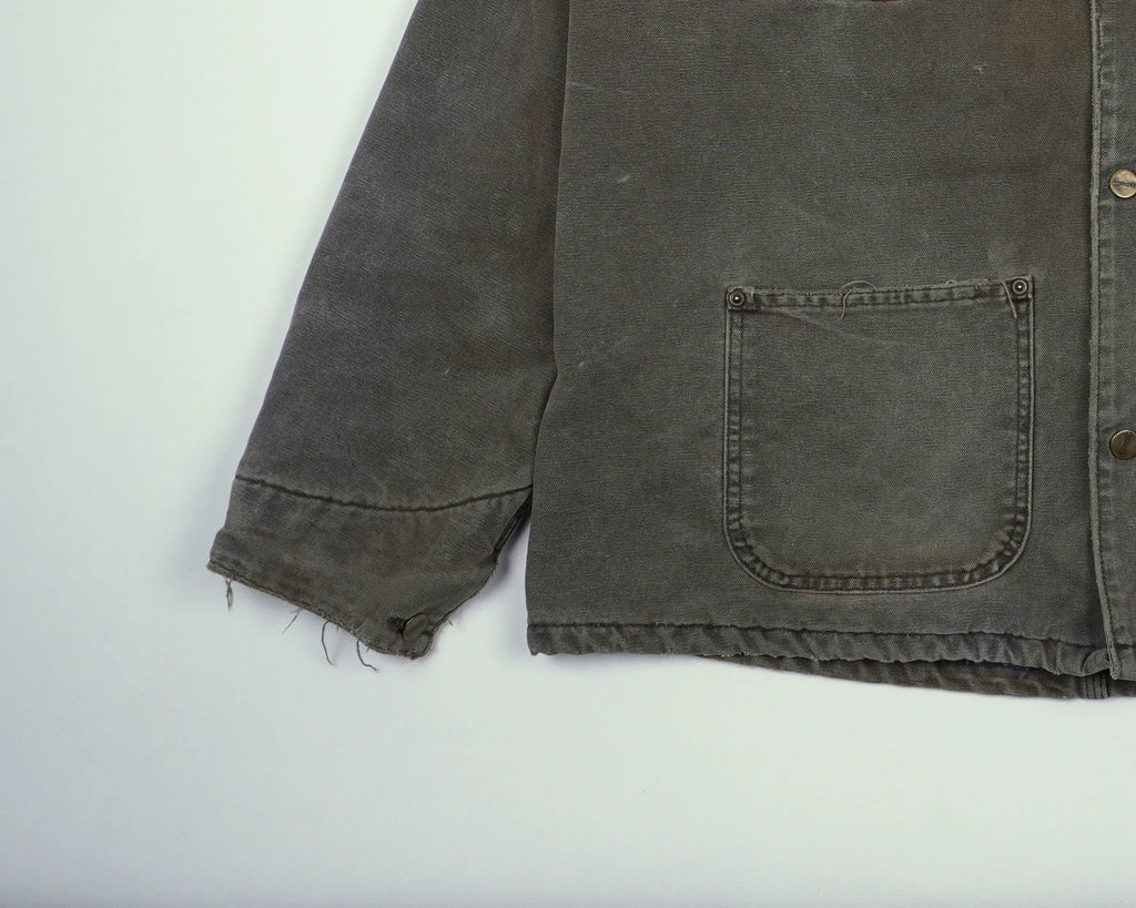 Grey Chore Coat XL Cotton, Corduroy